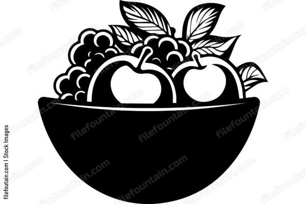 Bowl With Fruits