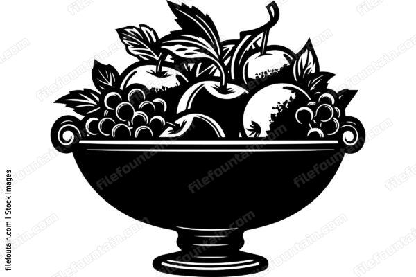 Bowl With Fruits