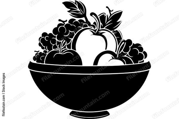 Bowl With Fruits