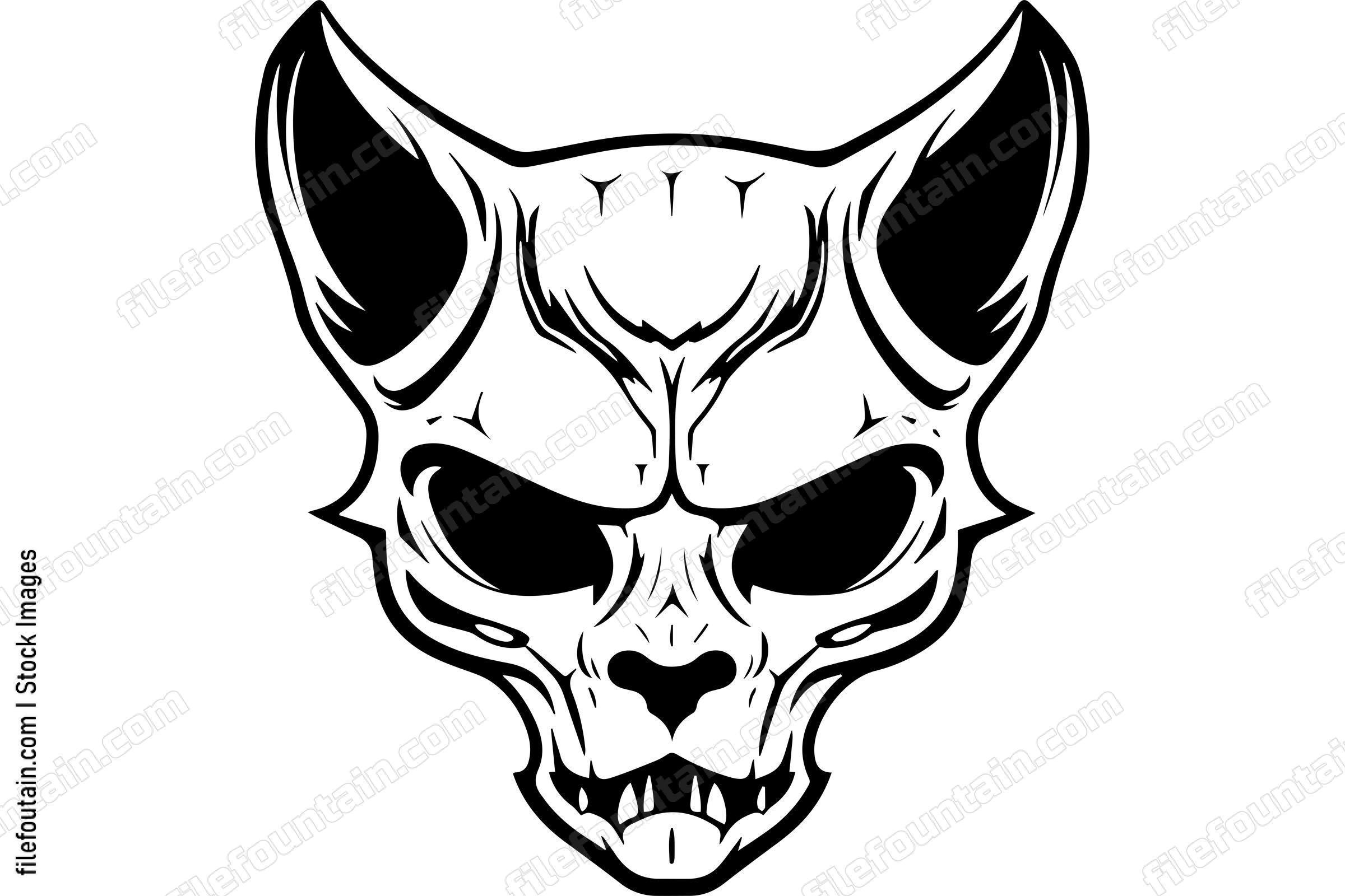 Cat Skull