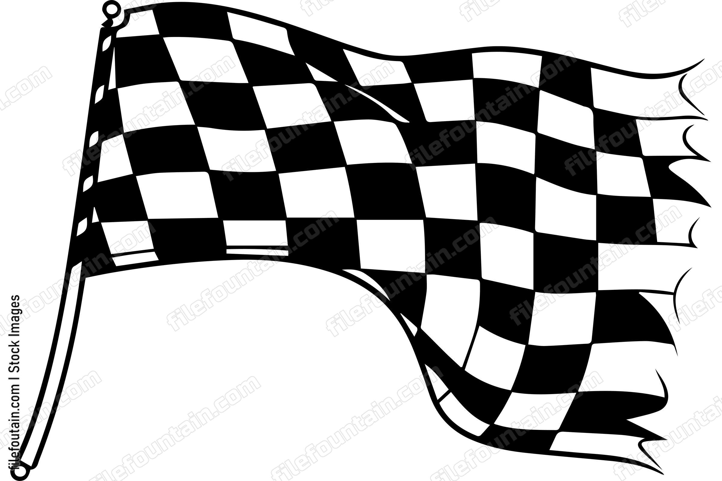 Checkered Racing Flag