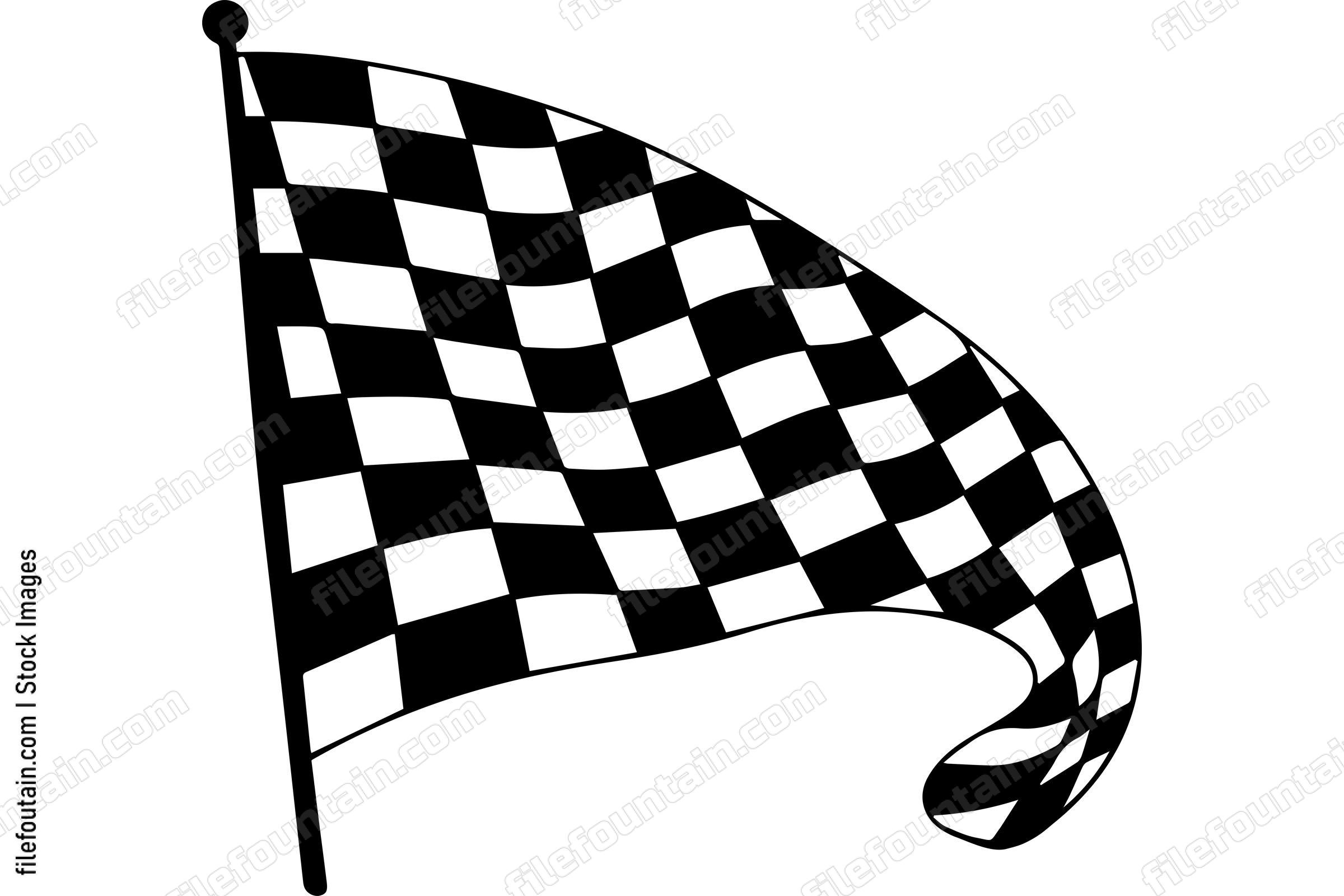 Checkered Racing Flag