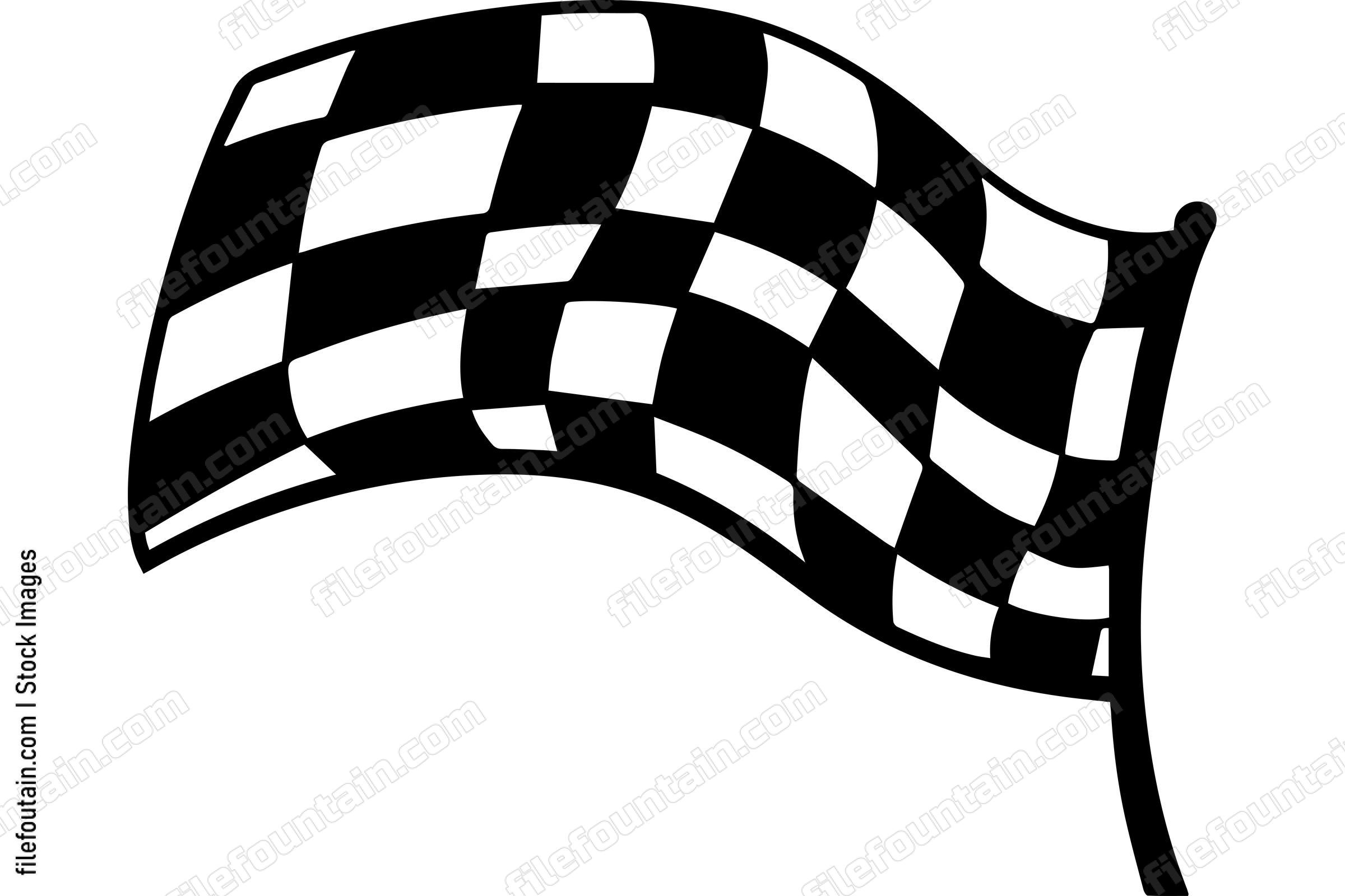 Checkered Racing Flag