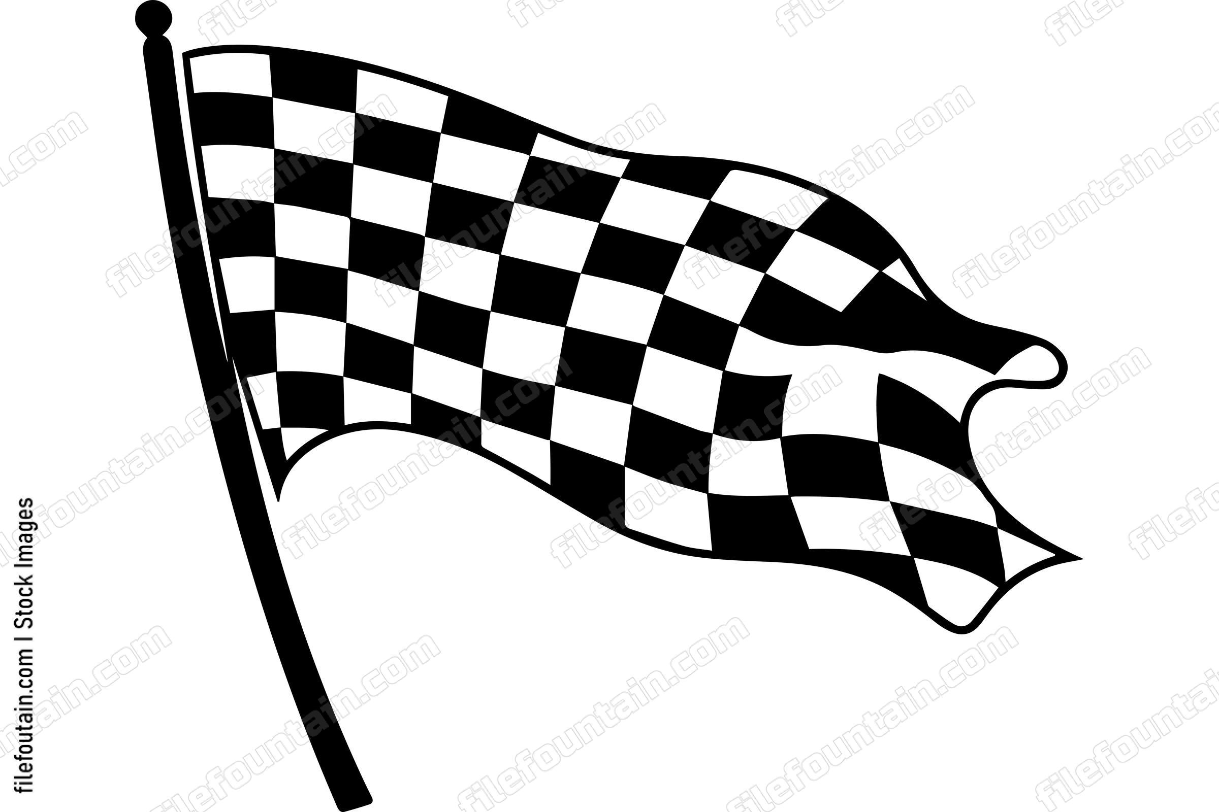 Checkered Racing Flag