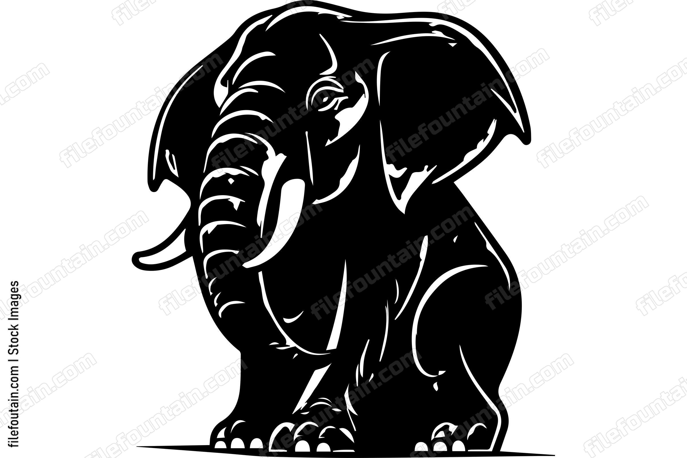 Elephant Sitting