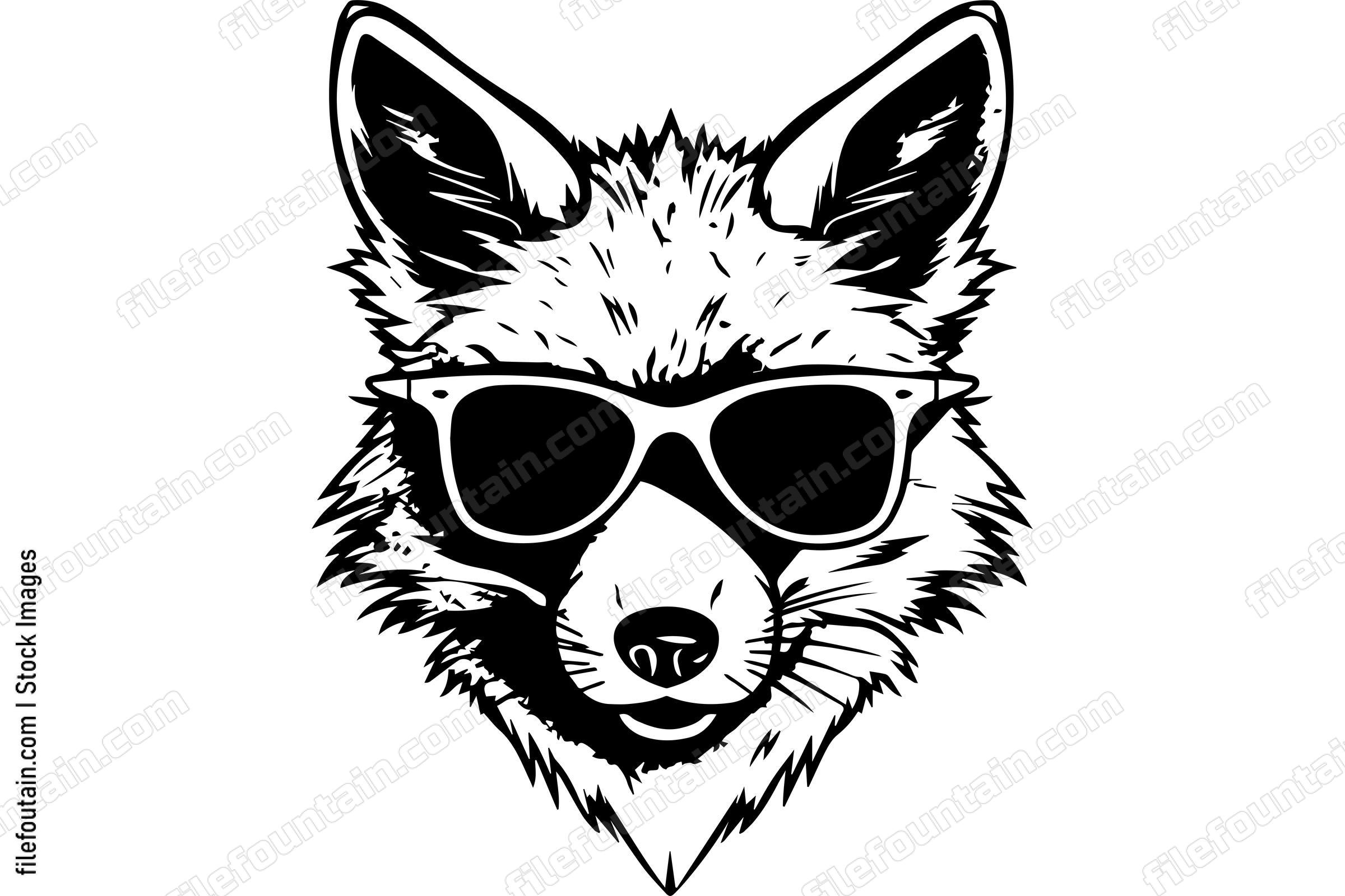 Fox In Sunglasses