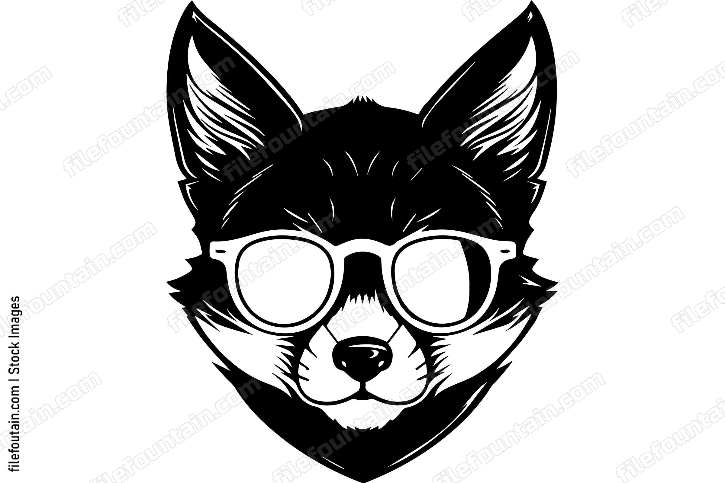 Fox In Sunglasses
