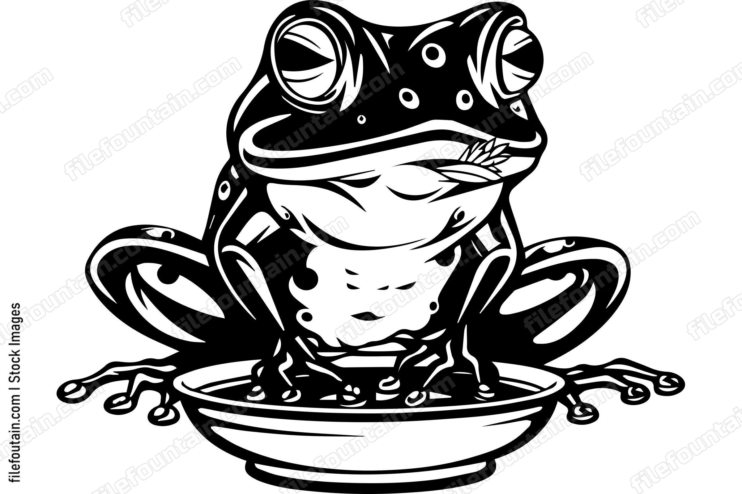 Frog Eating