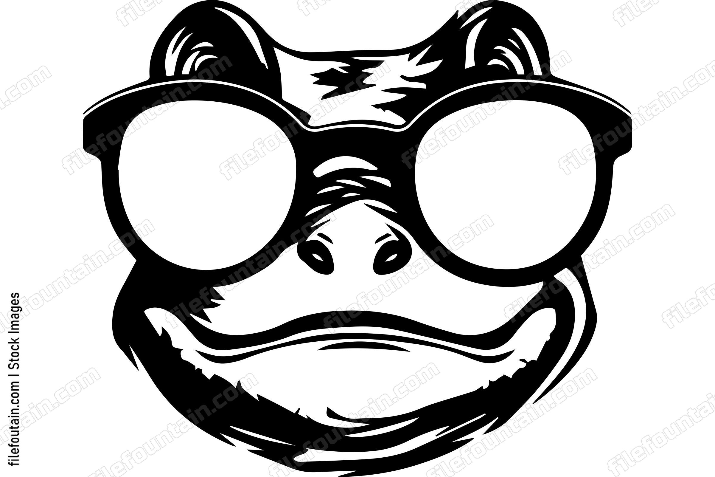Frog In Sunglasses