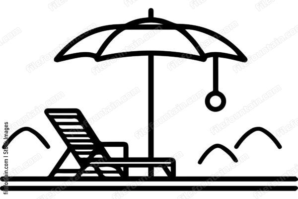 Minimalist  Vacation Icon