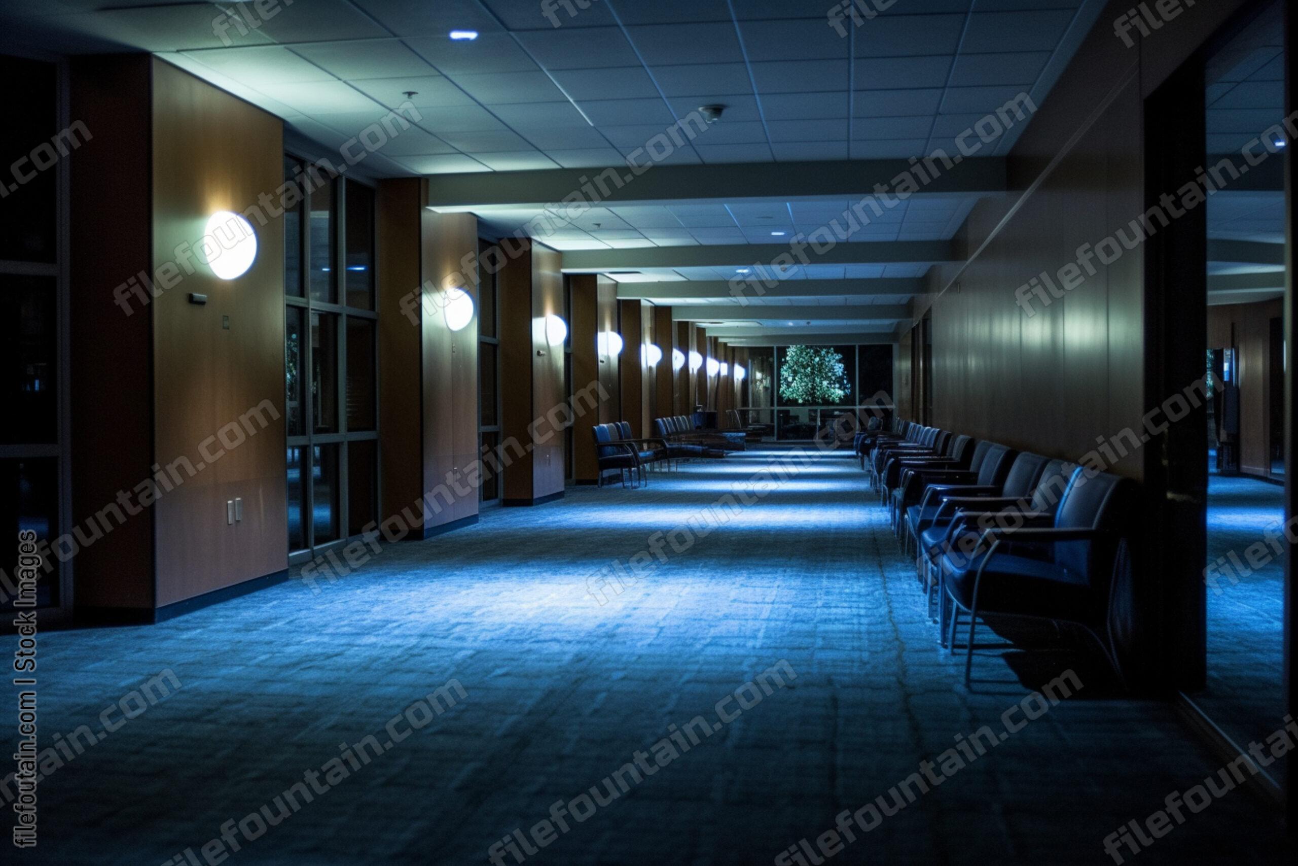 Darkened Event Space