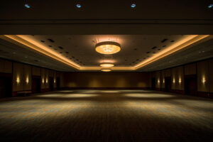 Darkened Event Space
