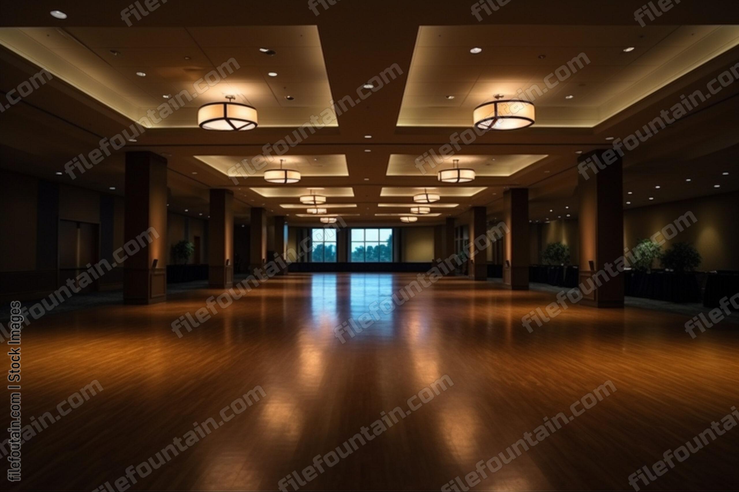 Darkened Event Space