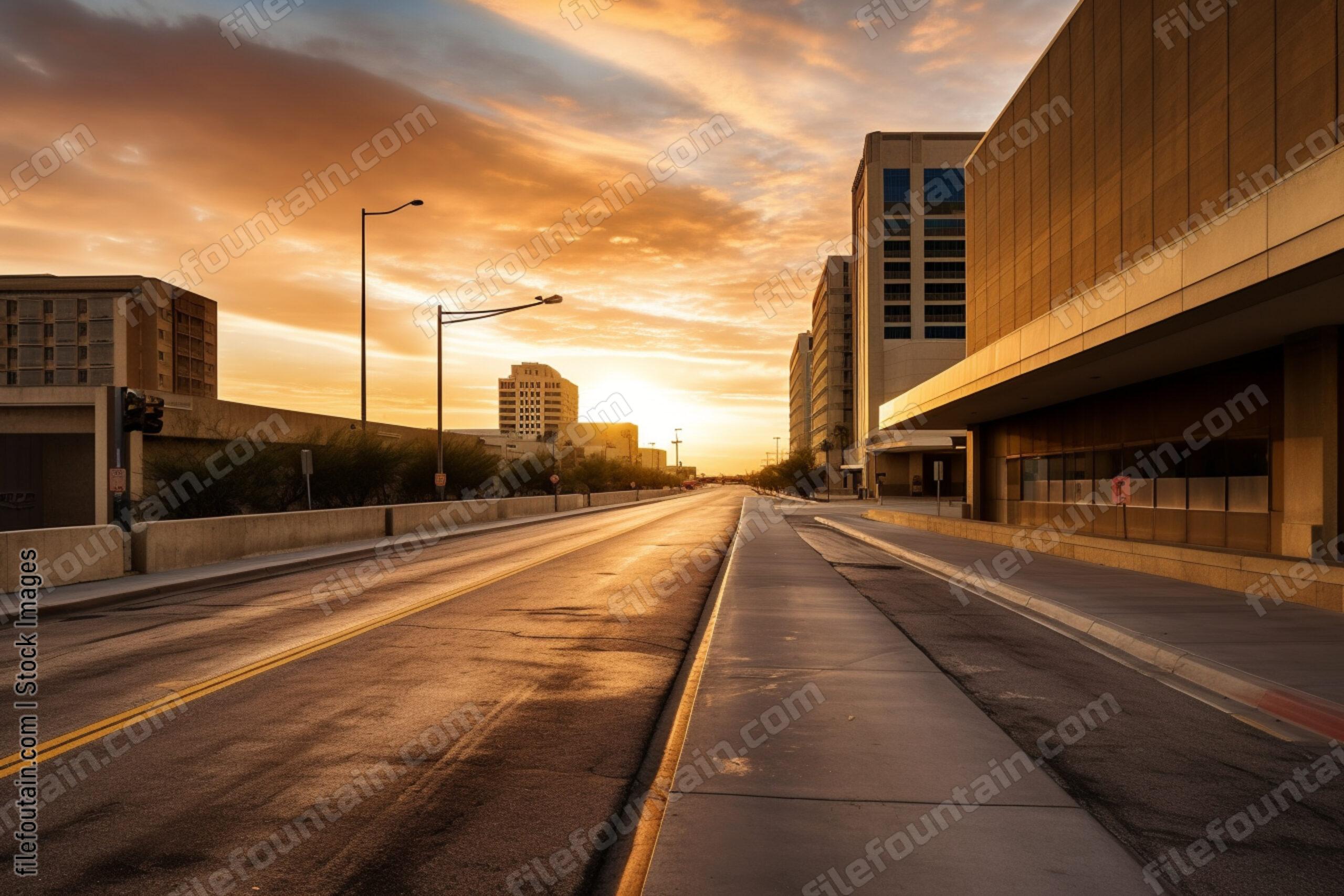 Deserted Business Distric