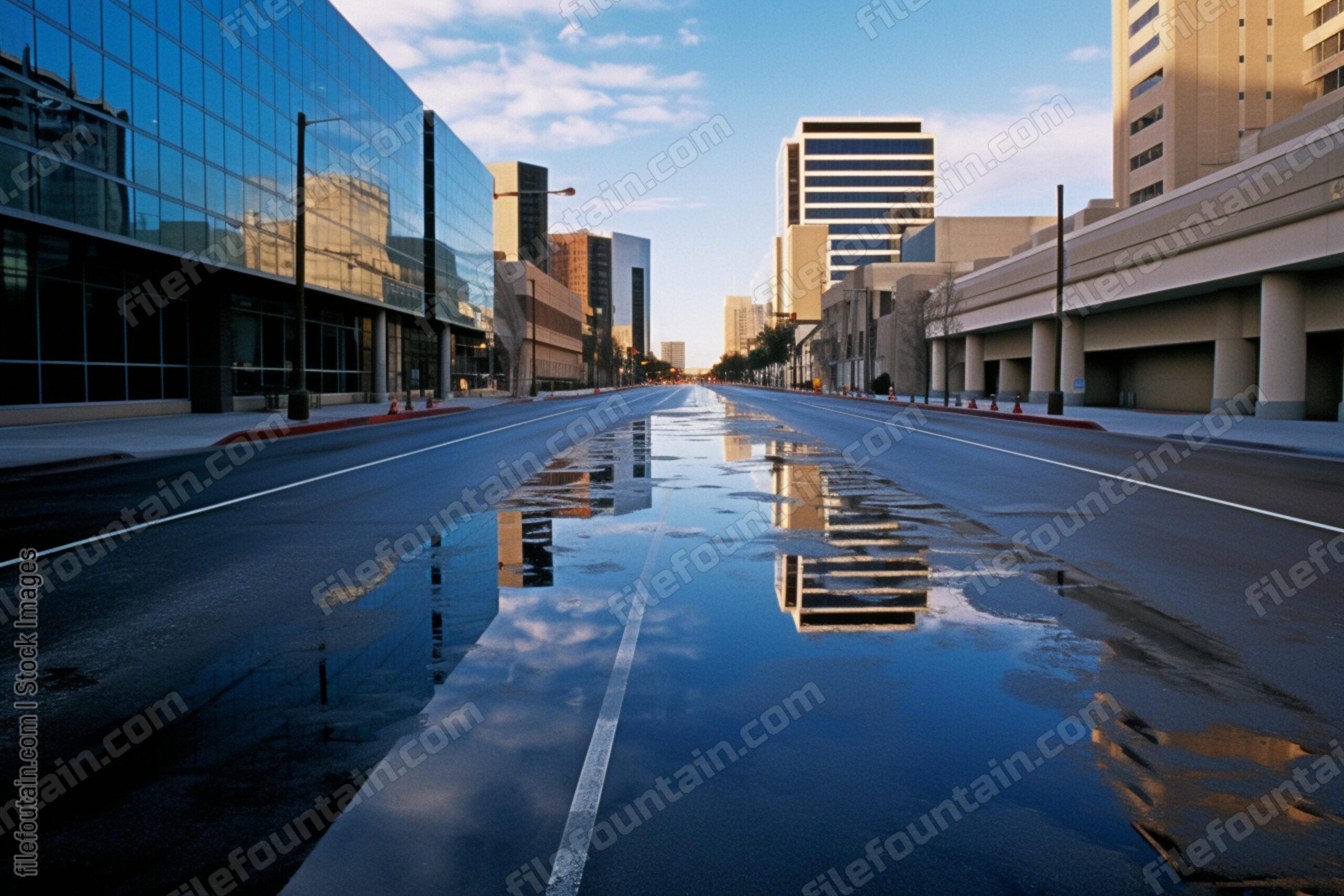 Deserted Business Distric