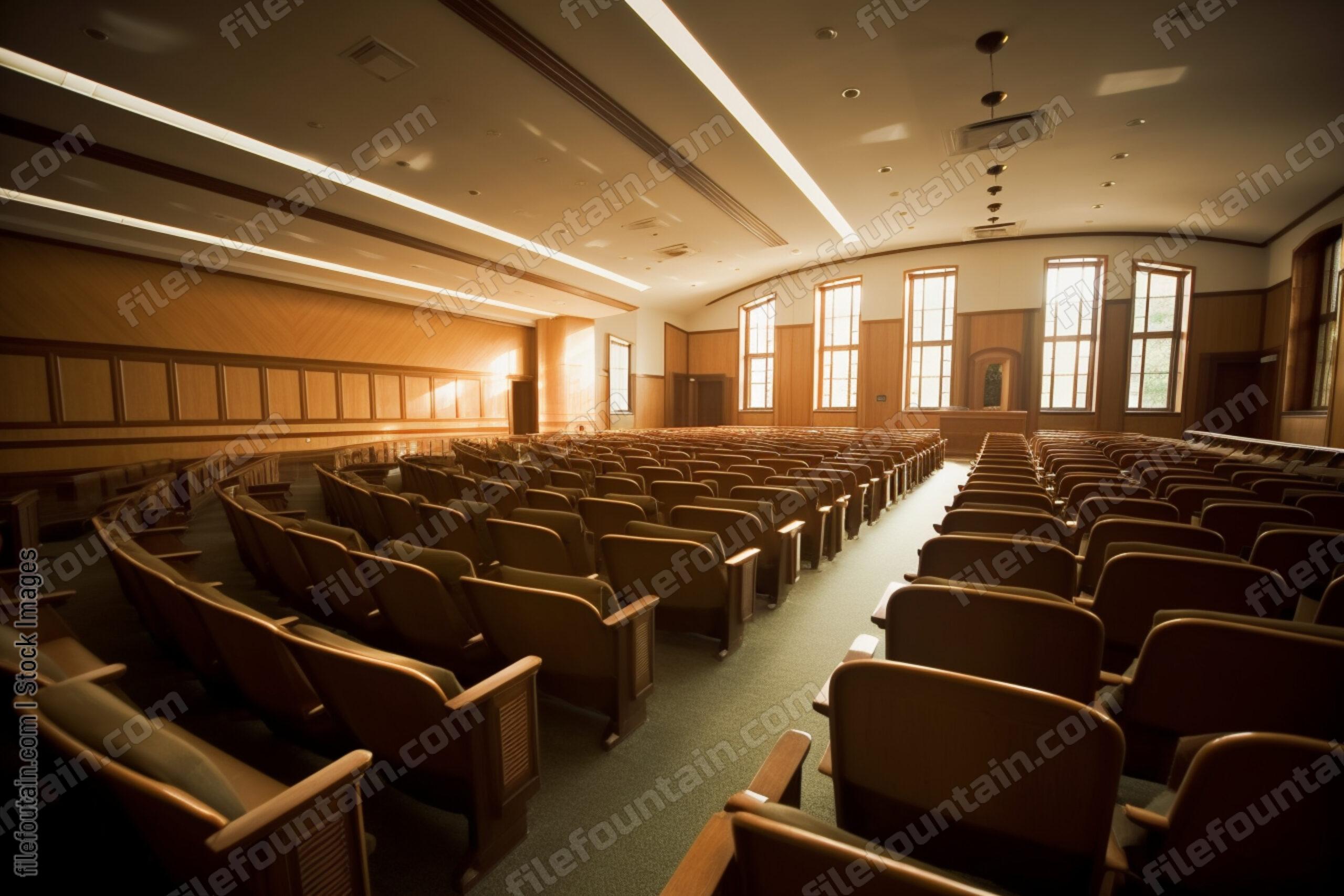 Empty Lecture Hall