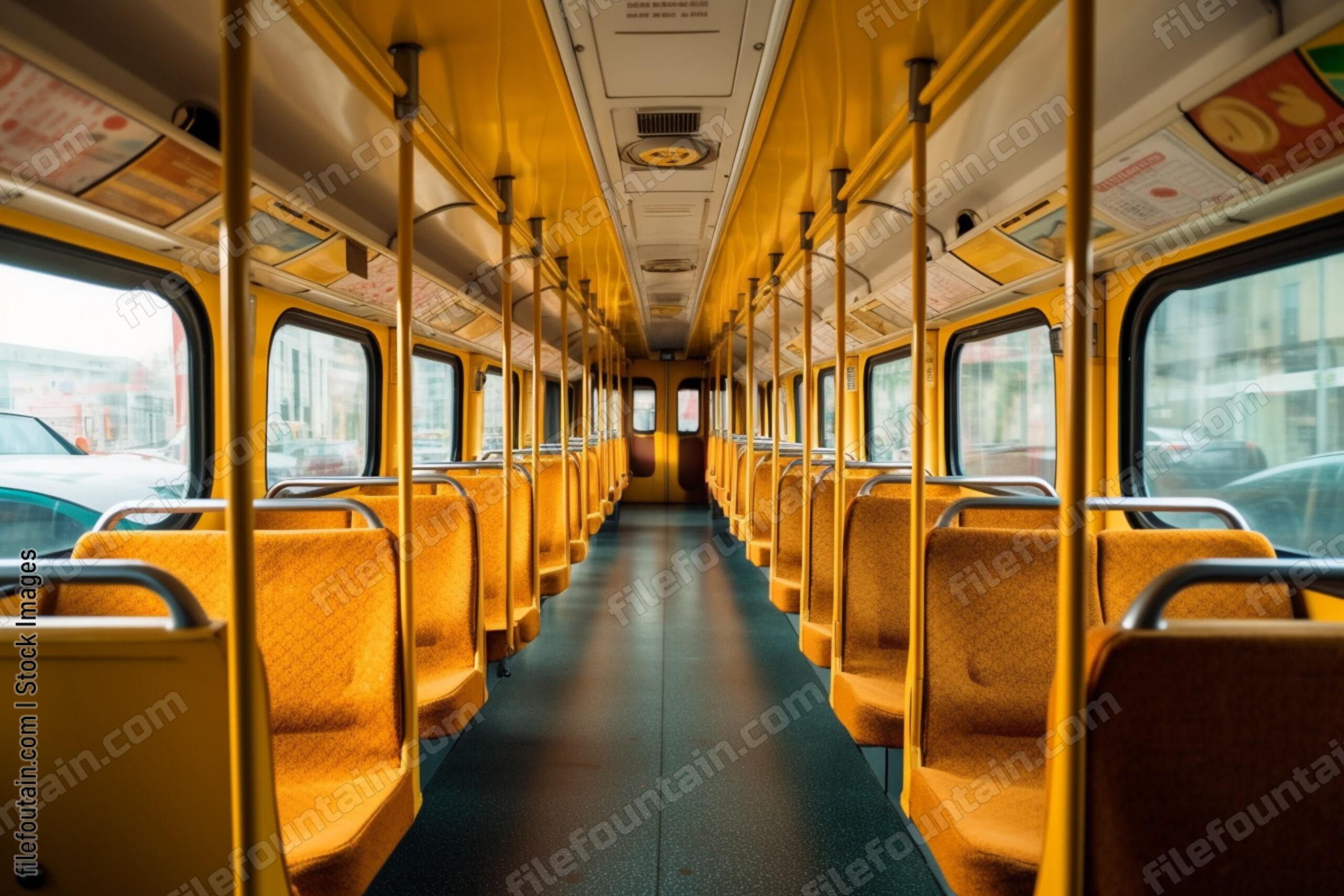 Help Teamwork Empty Bus Empty Tourist Bus Stock Photo - FileFountain
