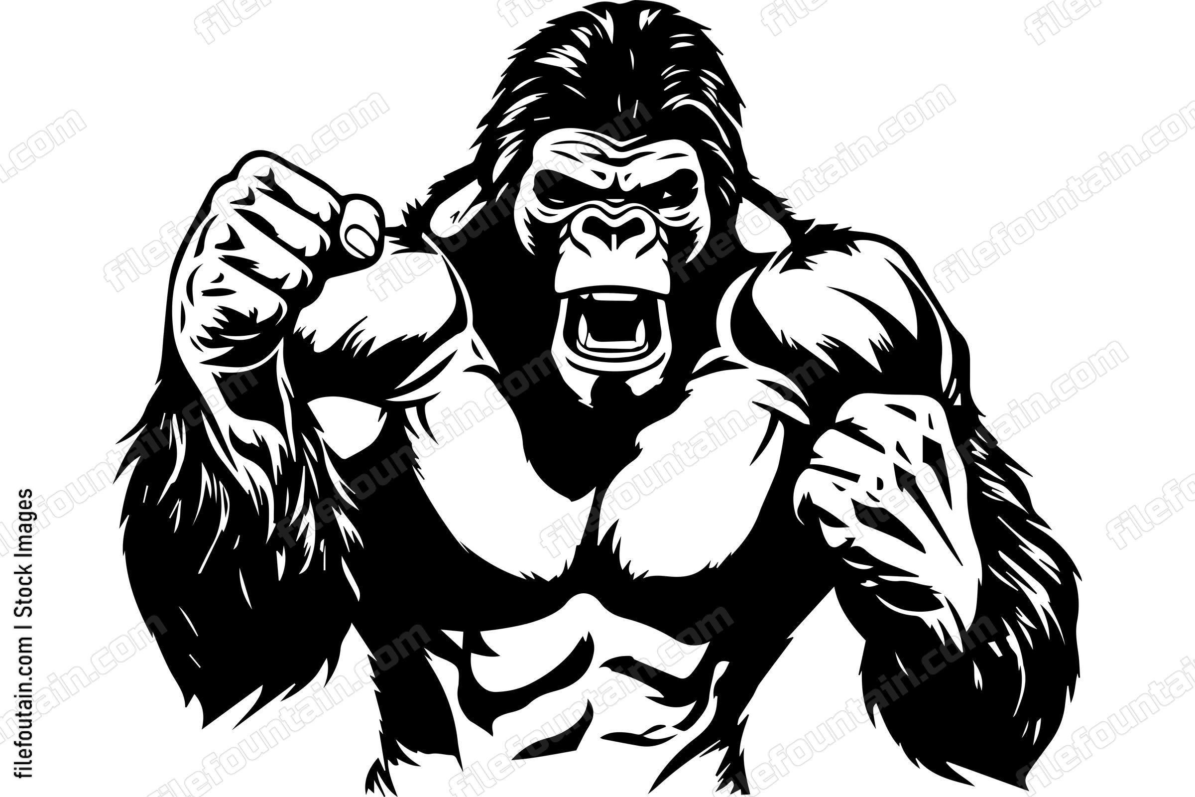 Angry Gorilla