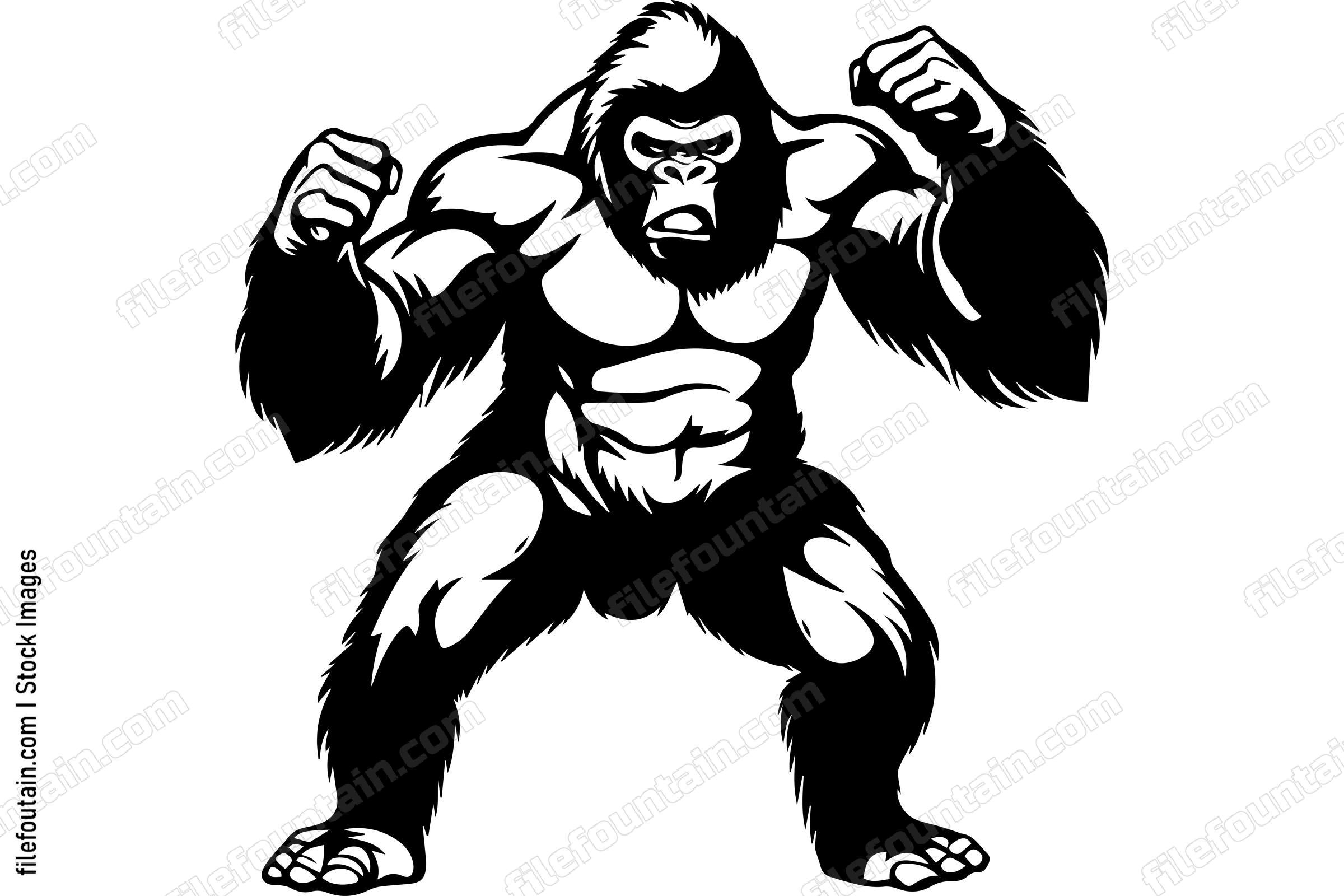 Angry Gorilla