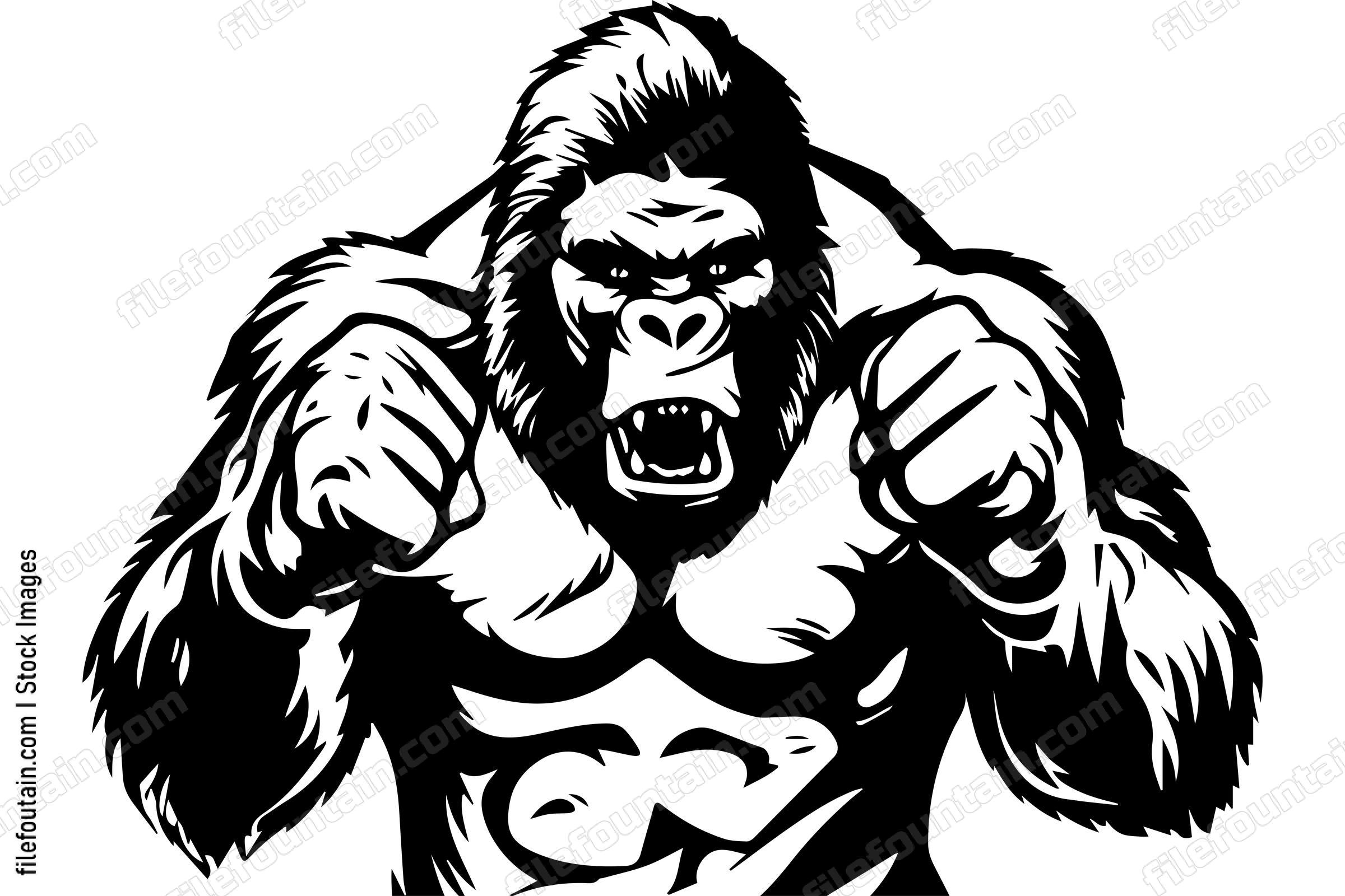 Angry Gorilla
