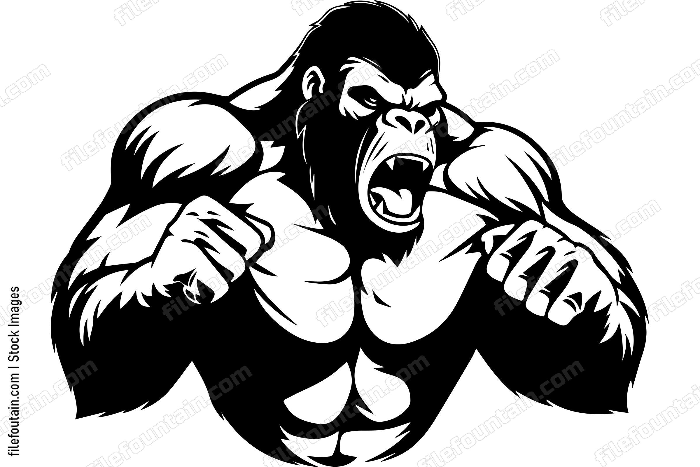 Angry Gorilla