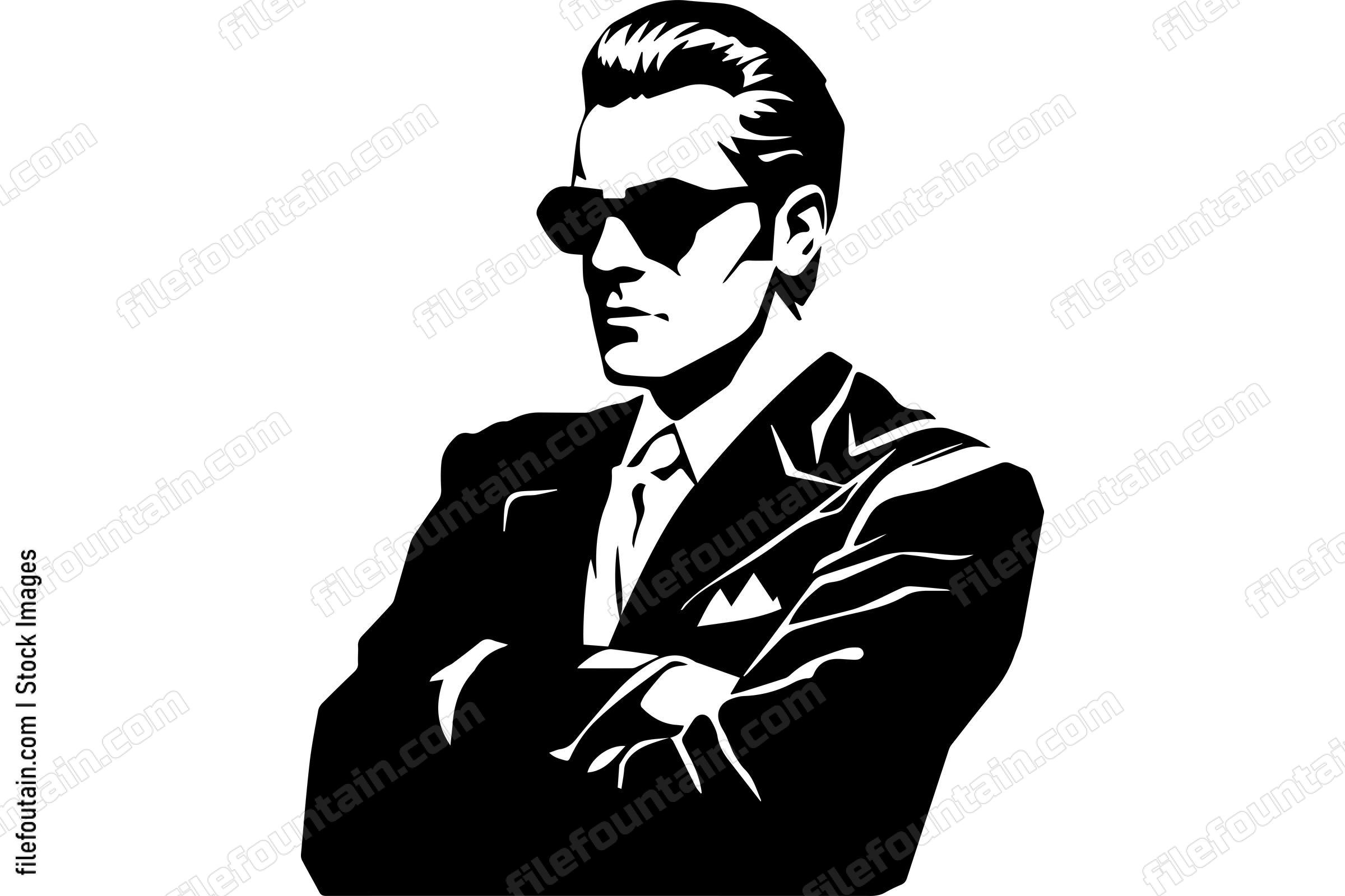 Business Tycoon Businessman Mascot