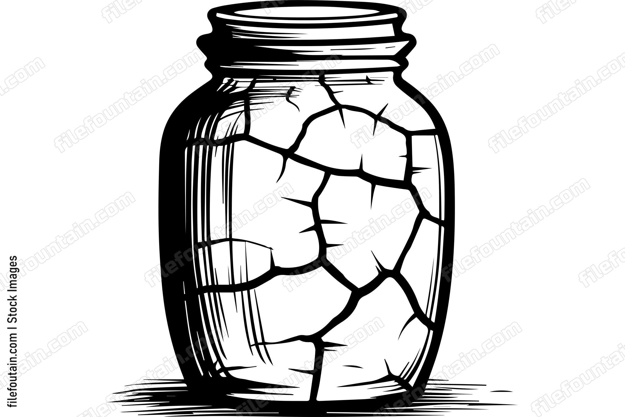 Cracked Jar