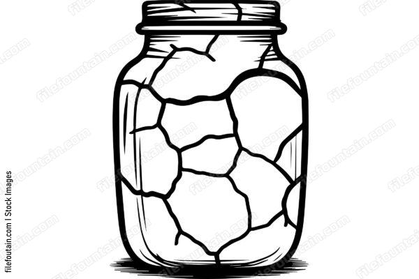 Cracked Jar