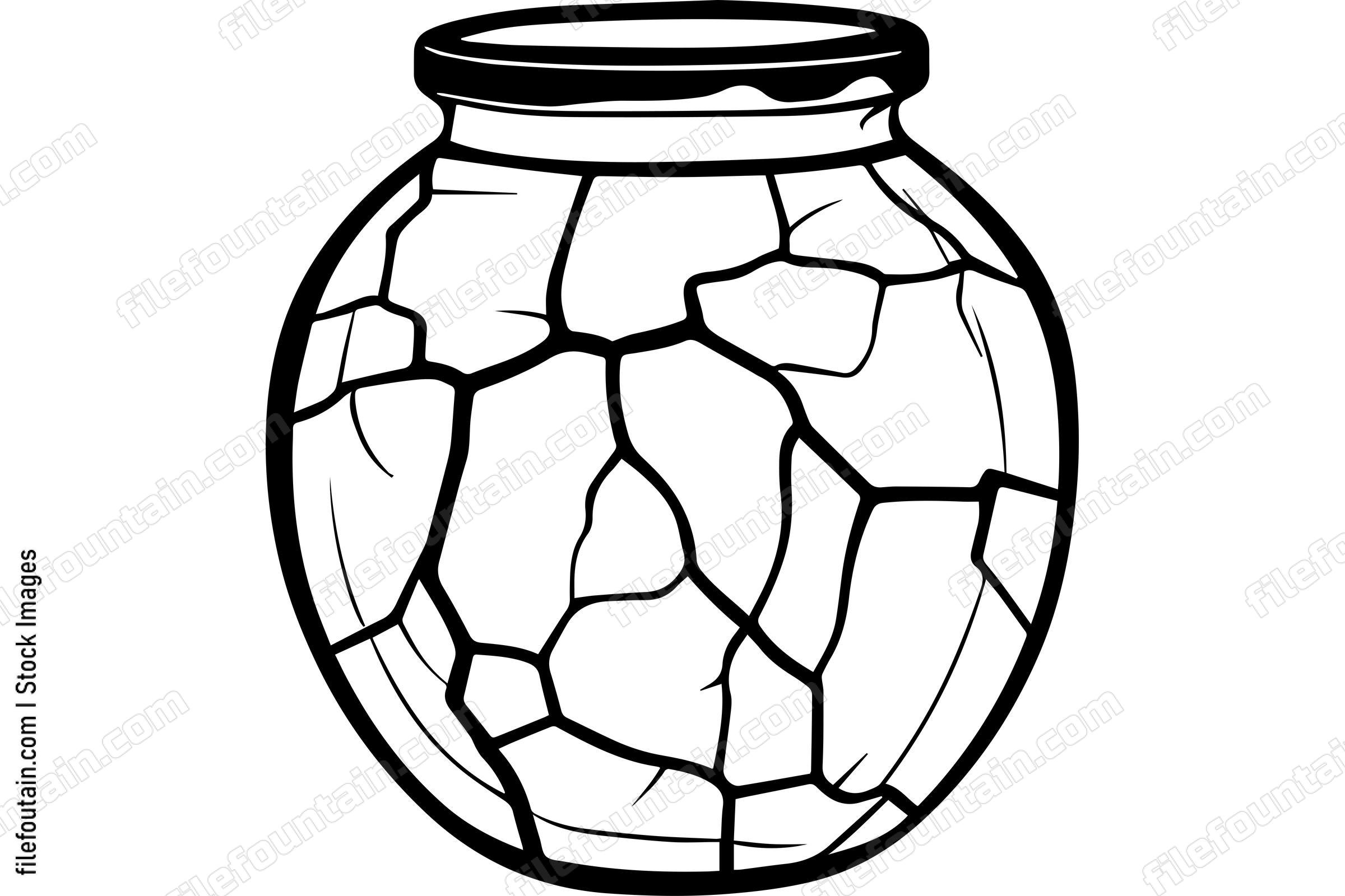 Cracked Jar