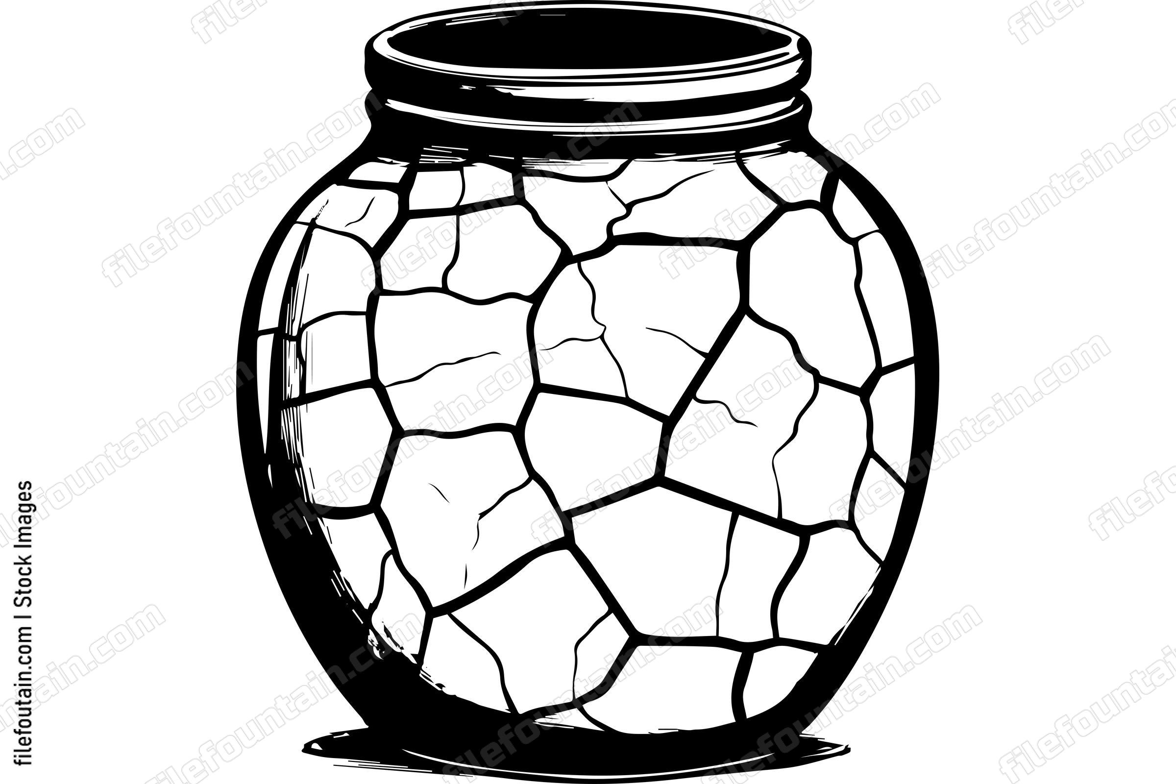 Cracked Jar
