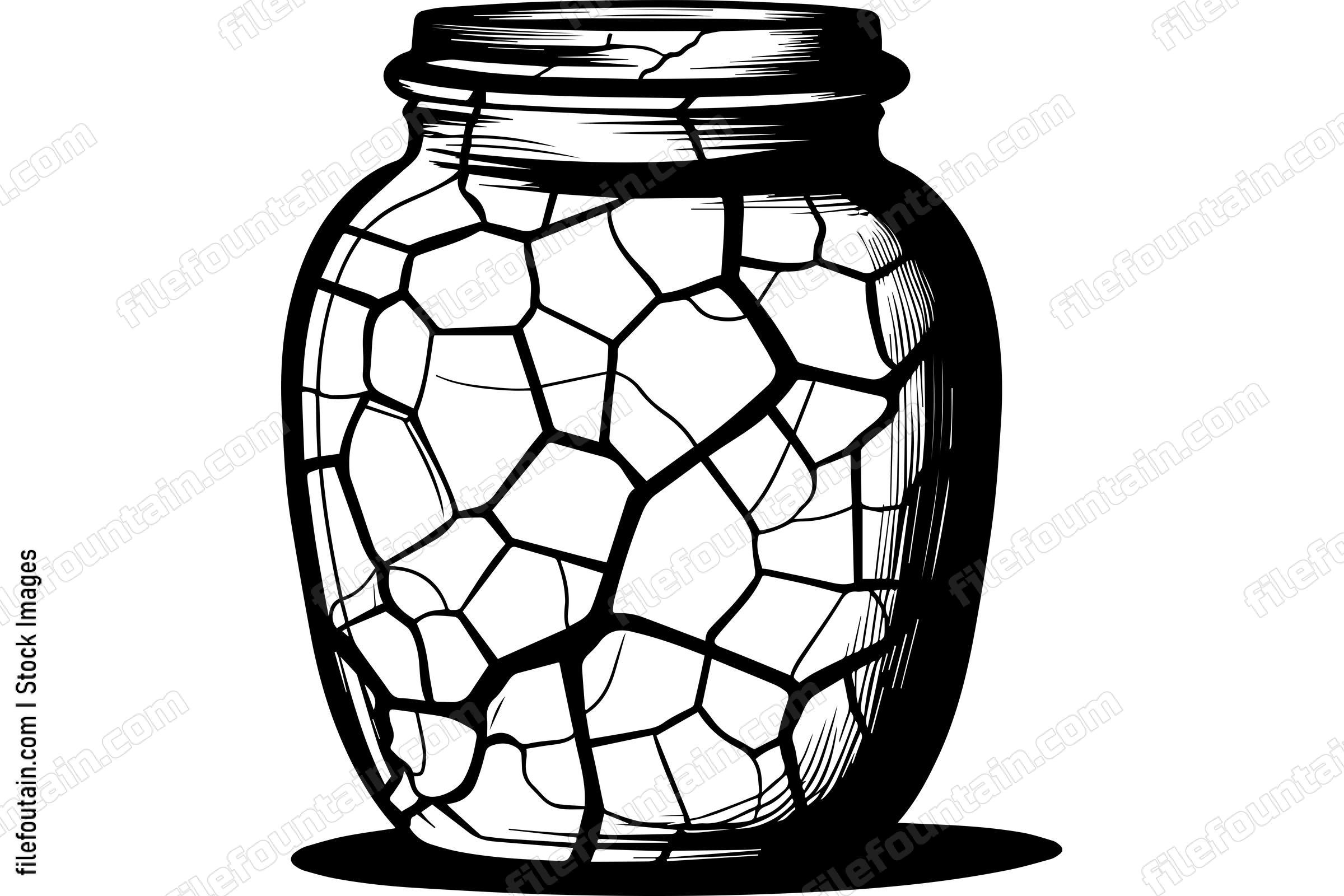 Cracked Jar