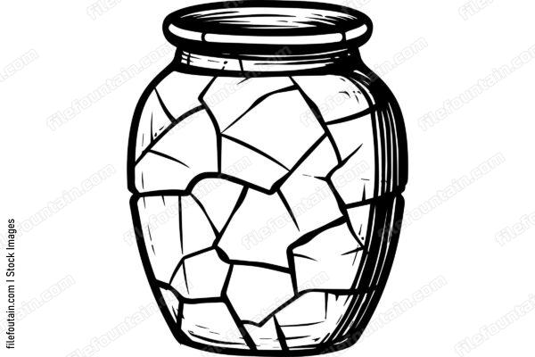 Cracked Jar