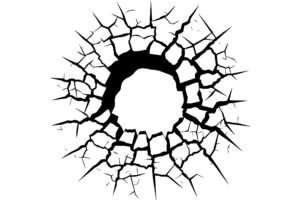 Cracked Wall