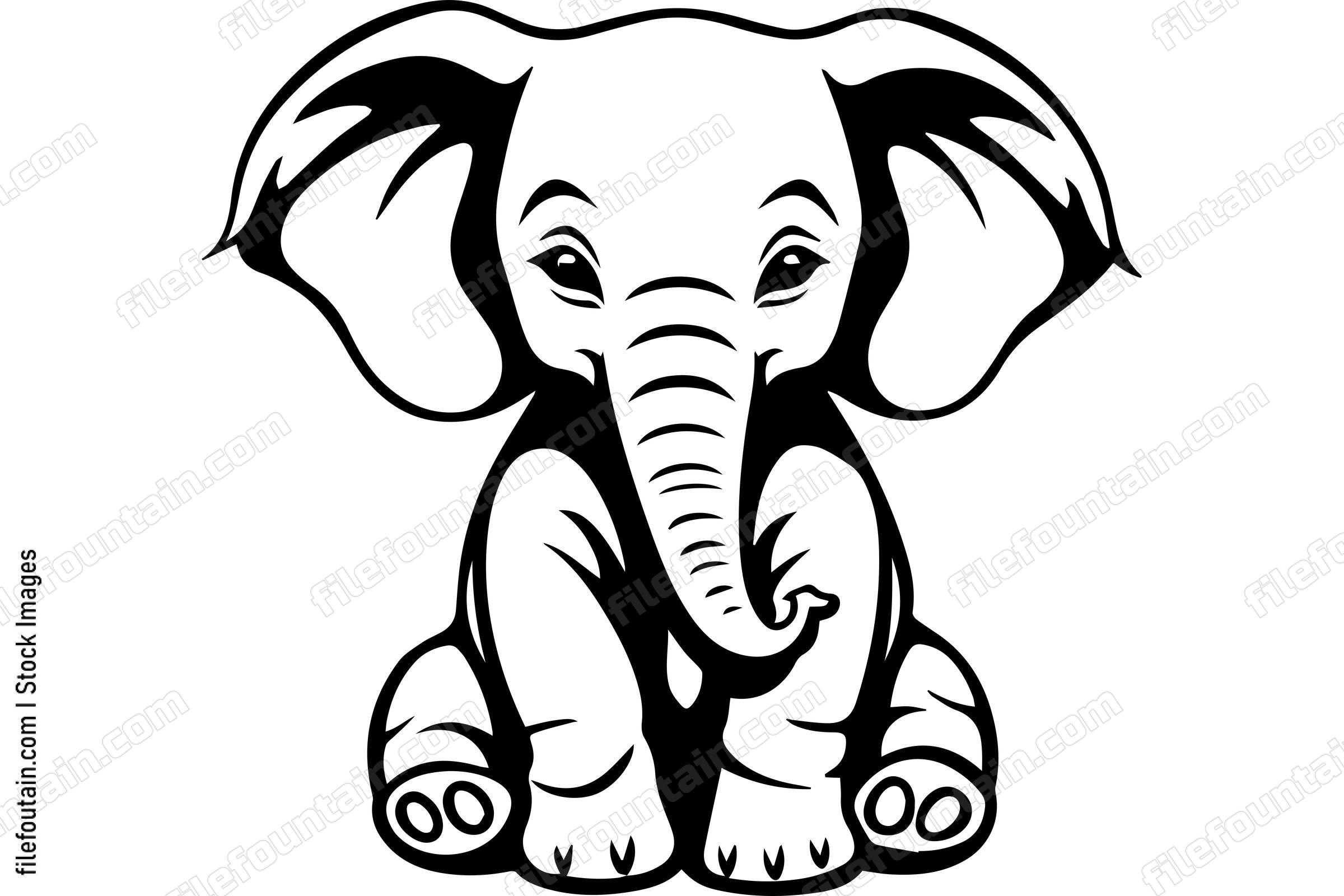 Cute Baby Elephant