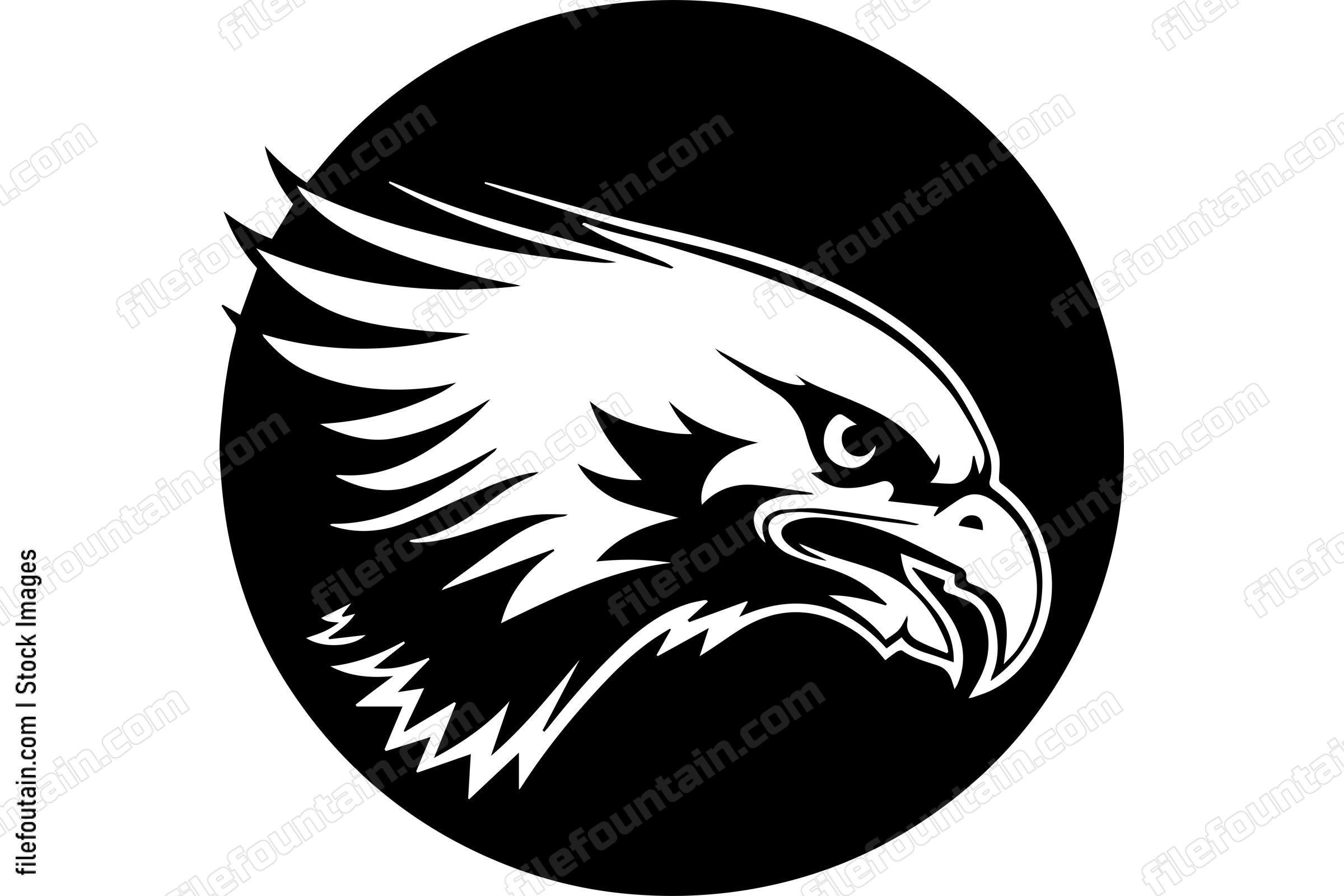 Eagle Head Mascot