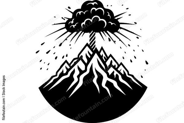 Erupting Volcano
