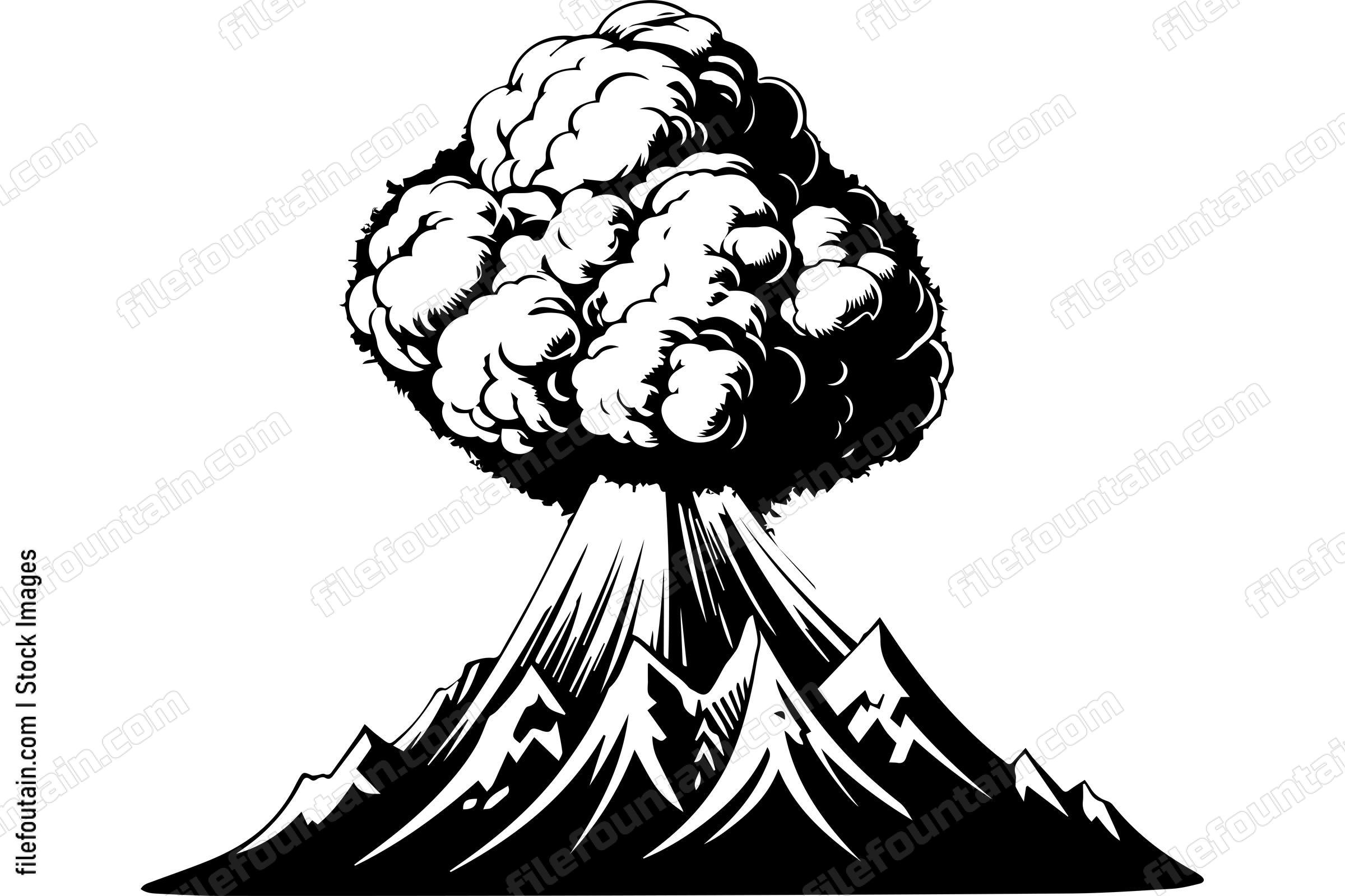 Erupting Volcano
