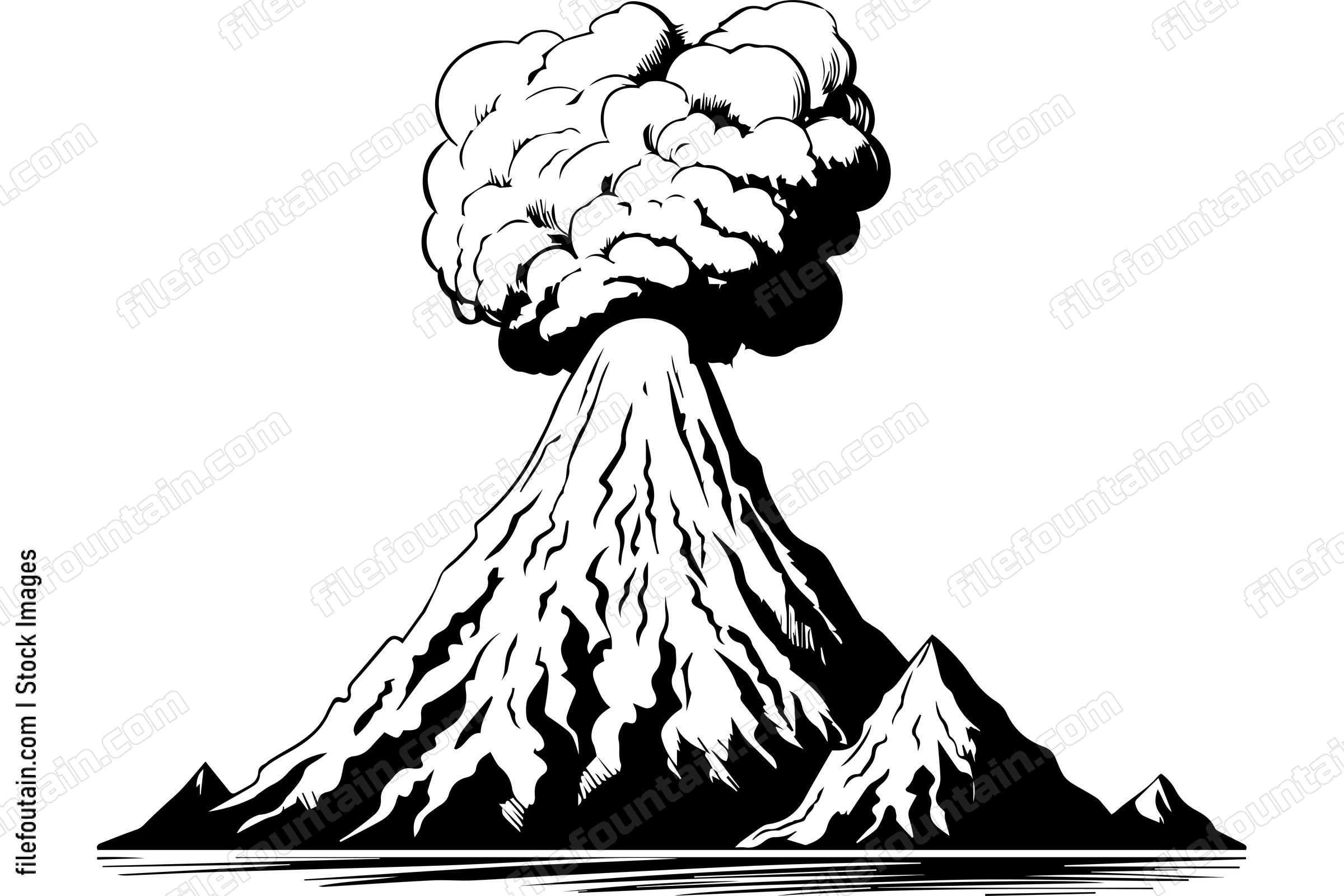Erupting Volcano