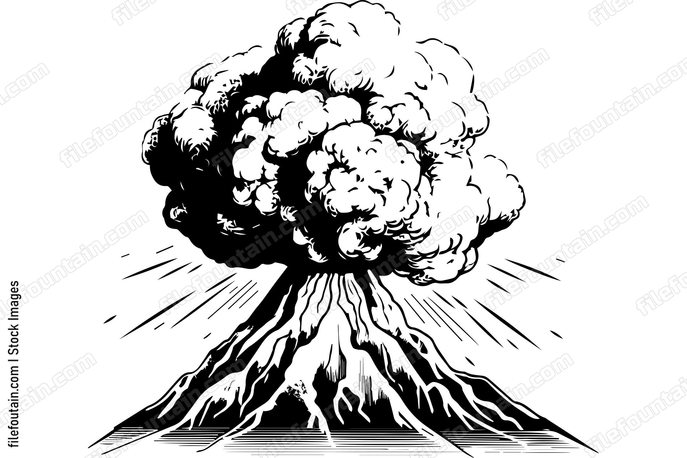 Erupting Volcano