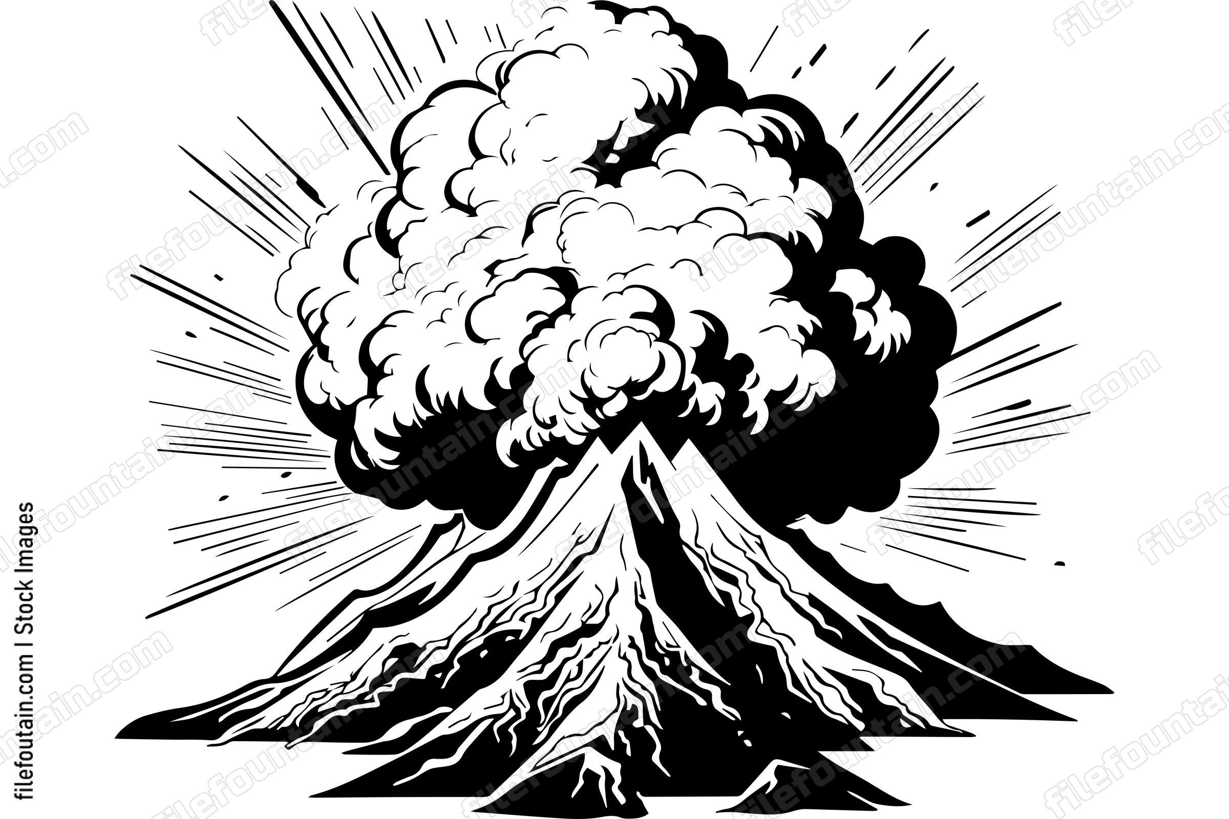 Erupting Volcano