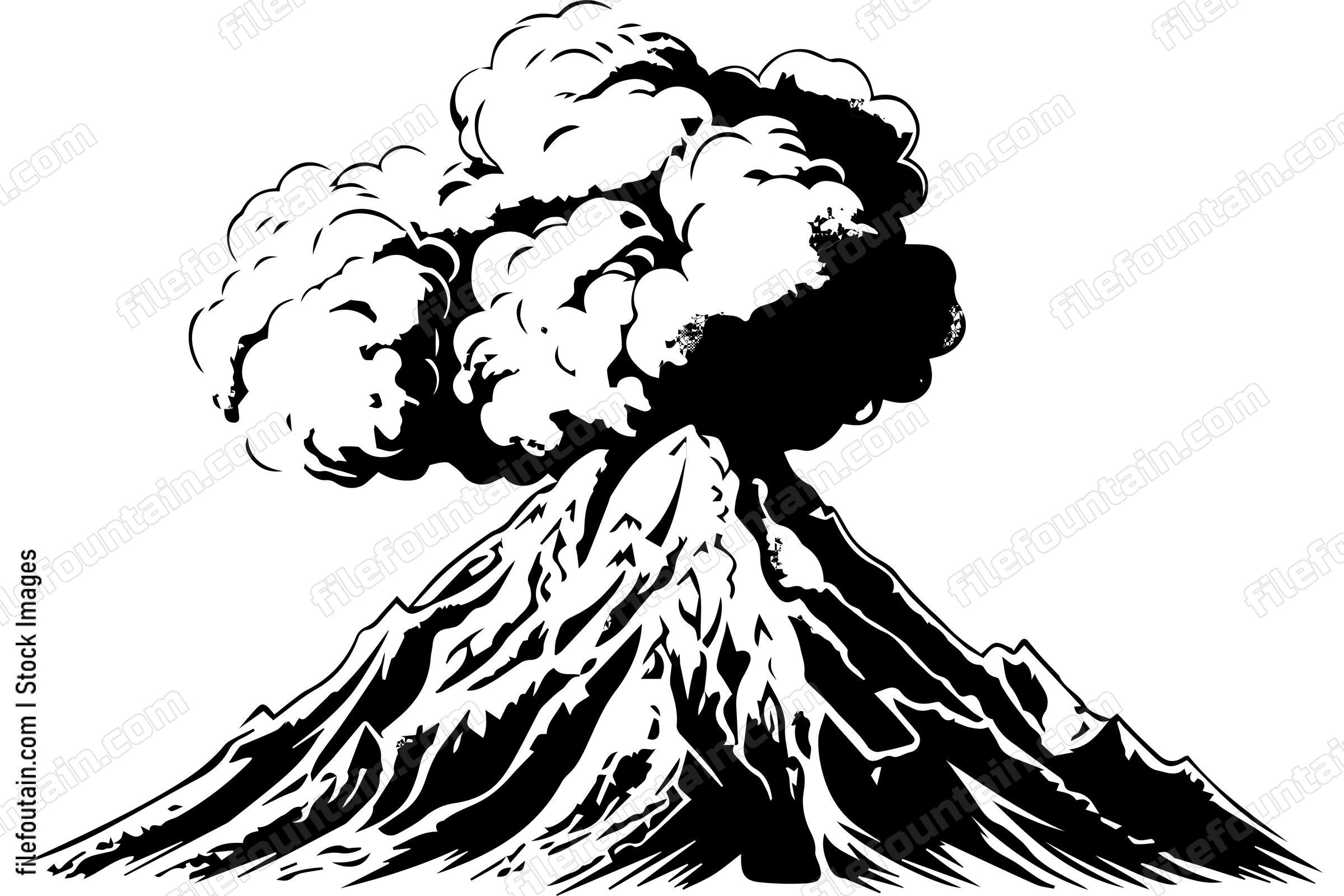 Erupting Volcano