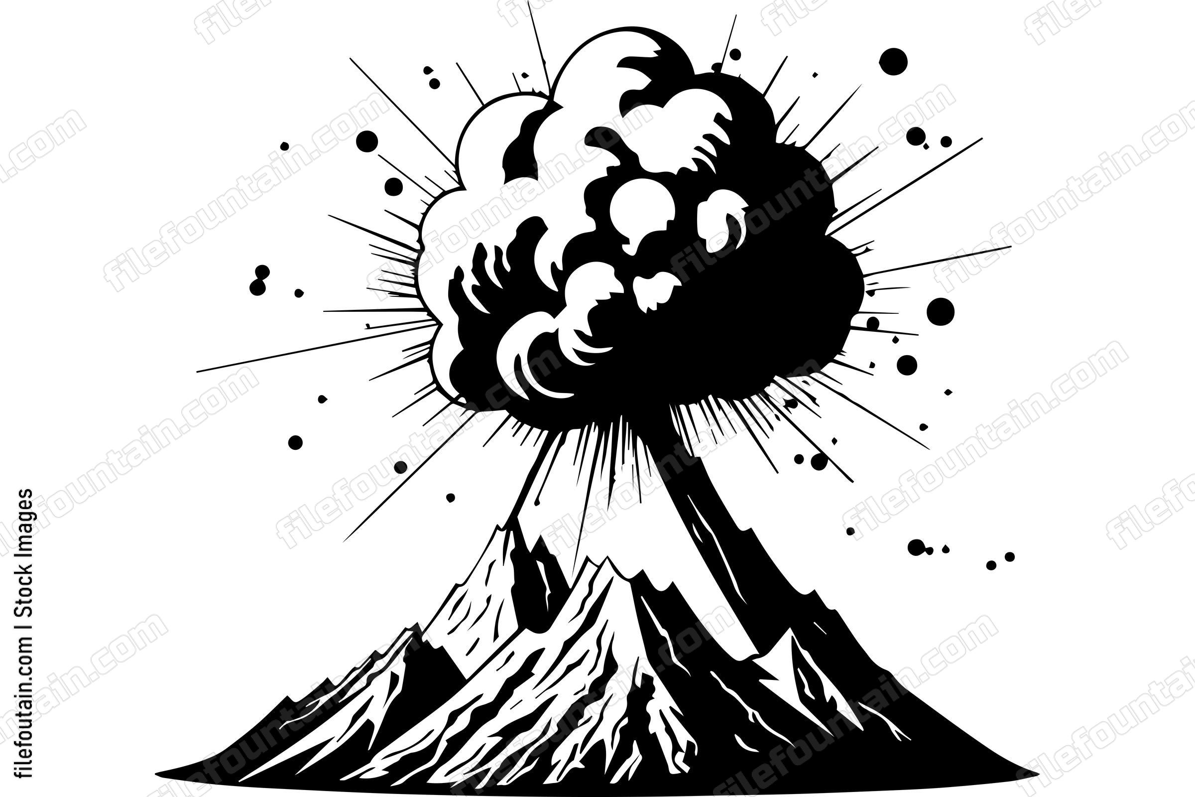 Erupting Volcano