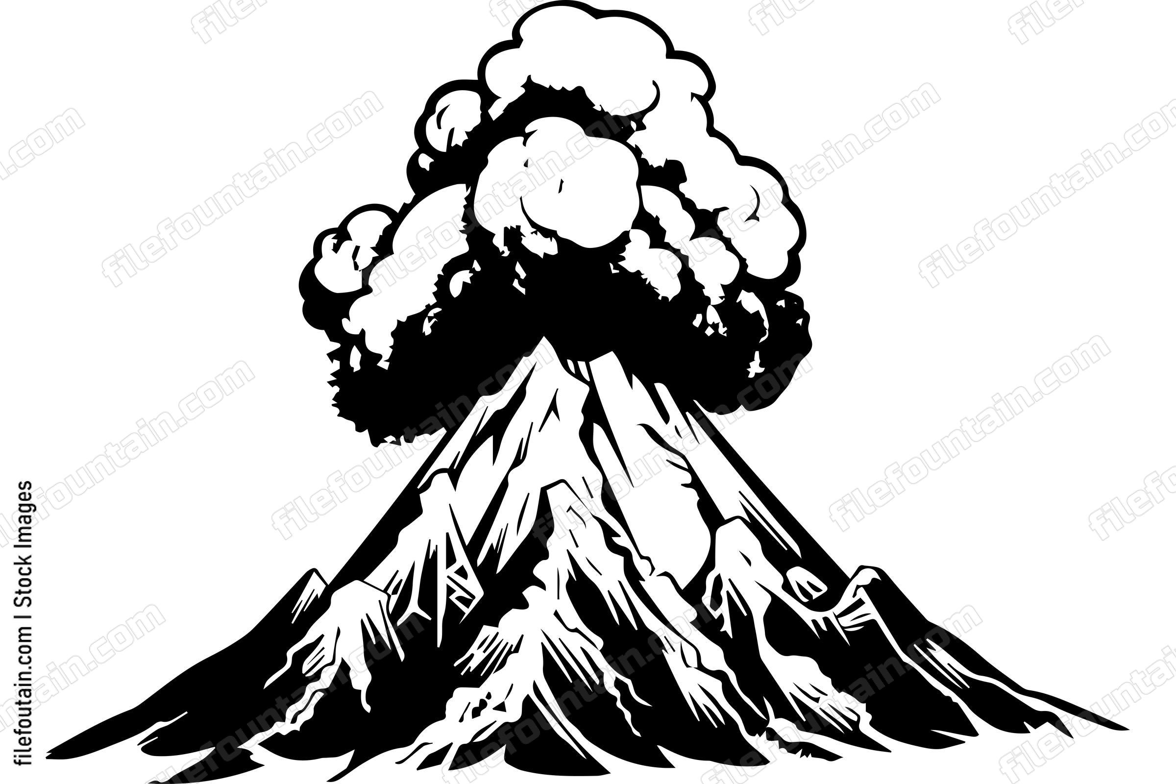 Erupting Volcano