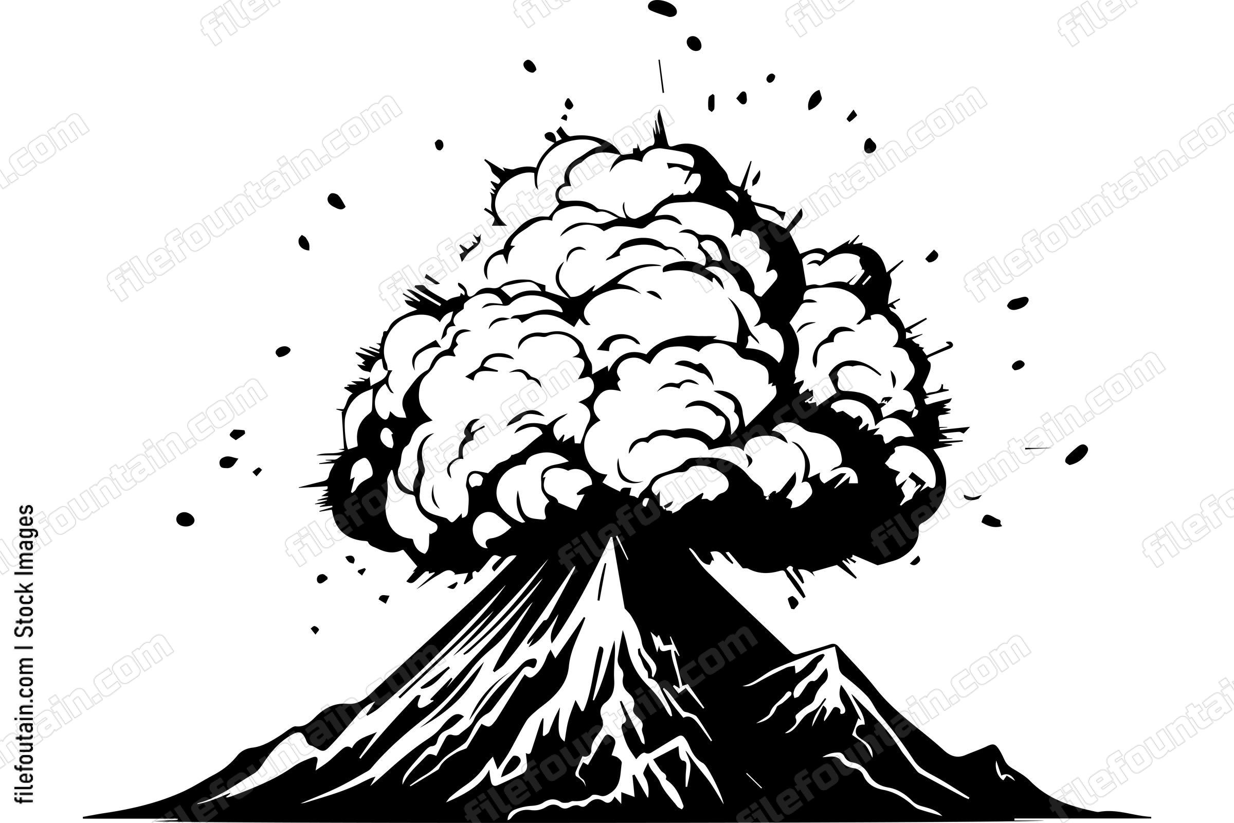 Erupting Volcano