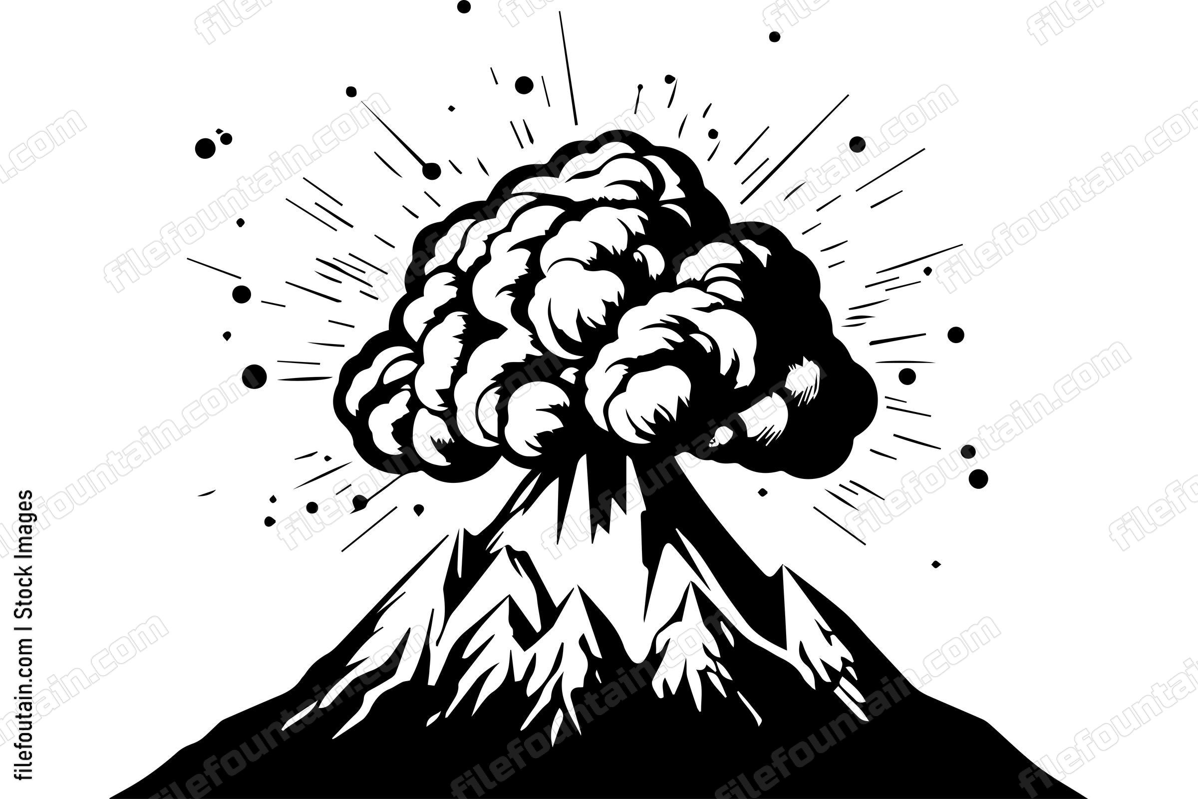Erupting Volcano