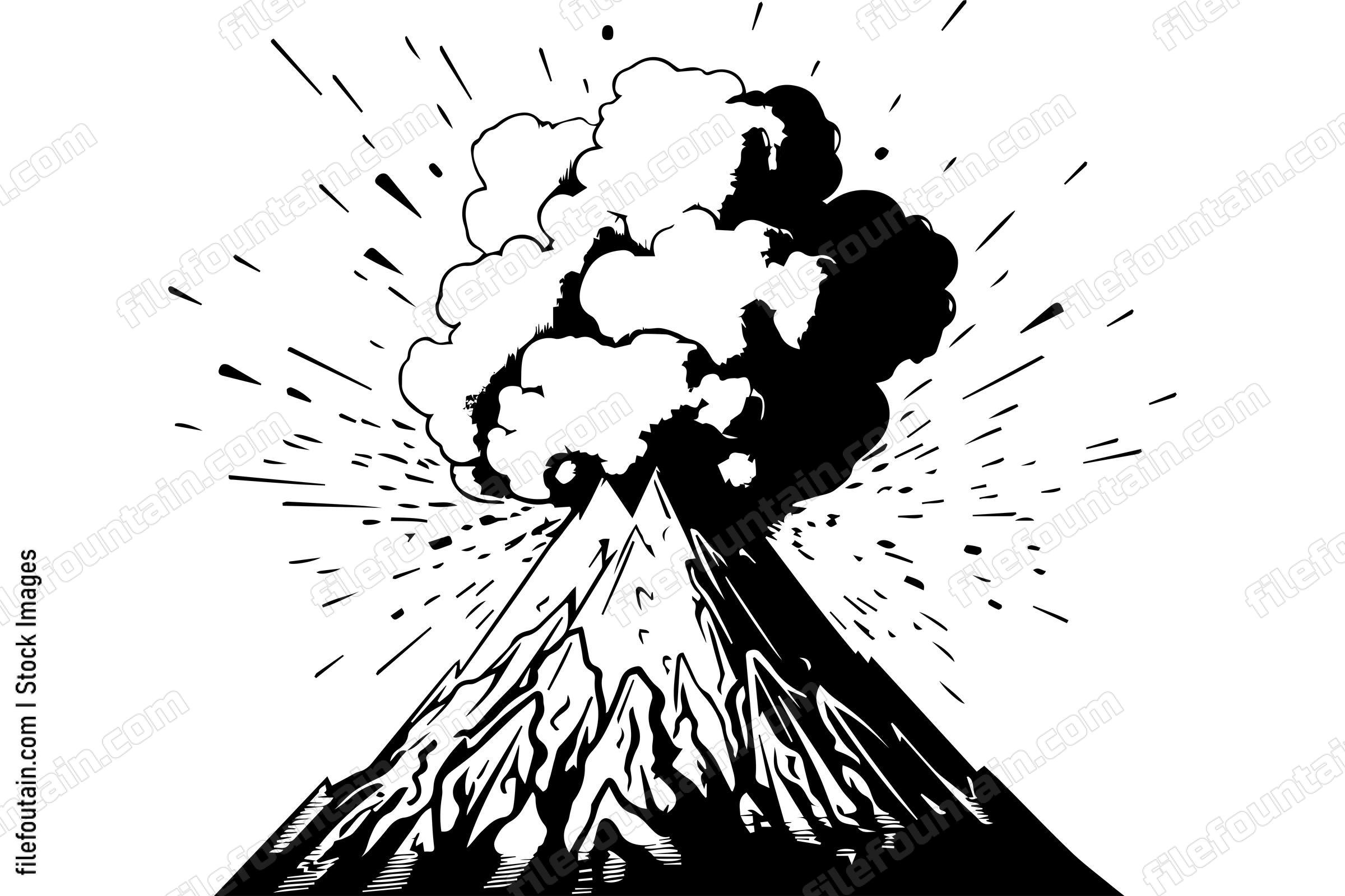 Erupting Volcano