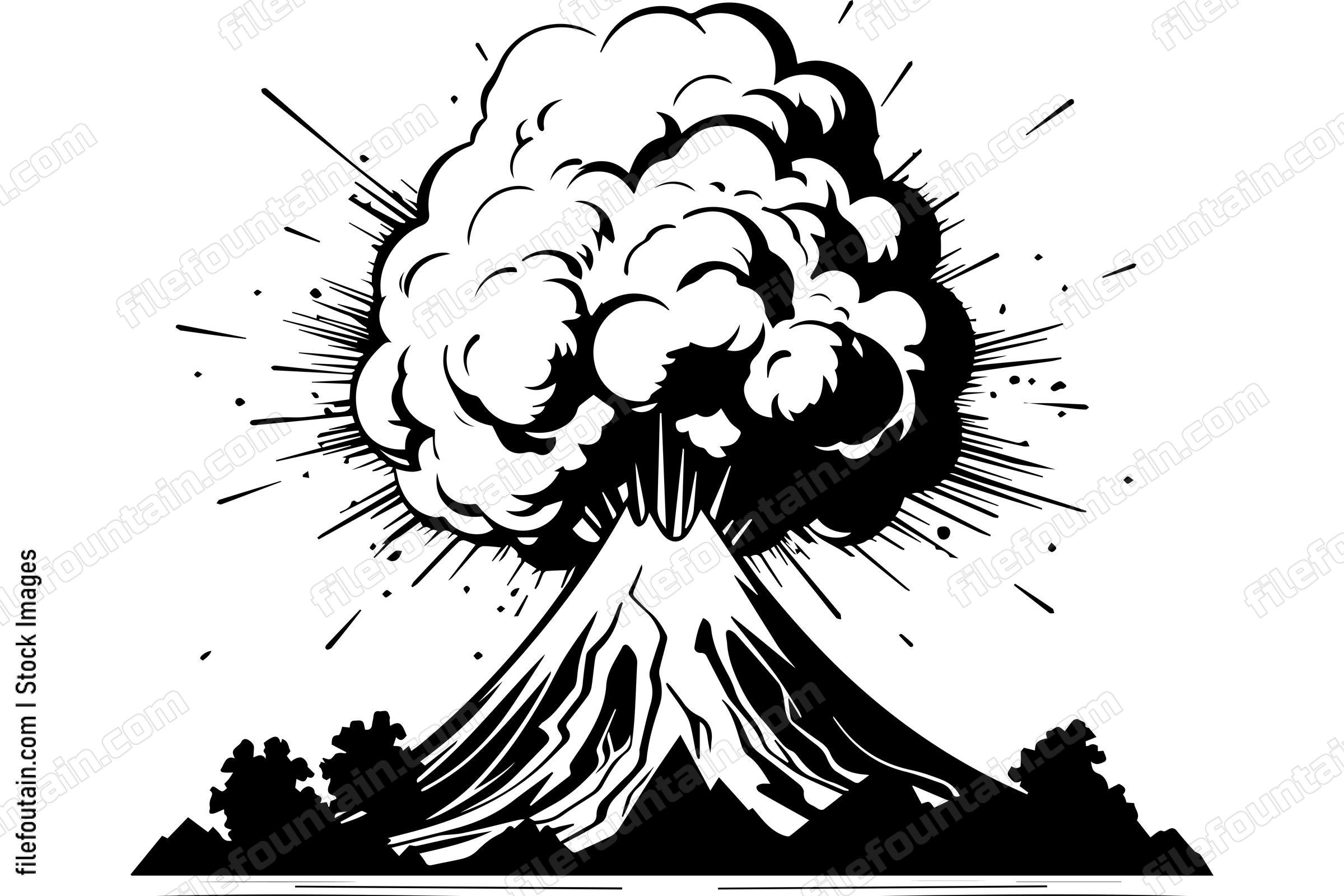 Erupting Volcano