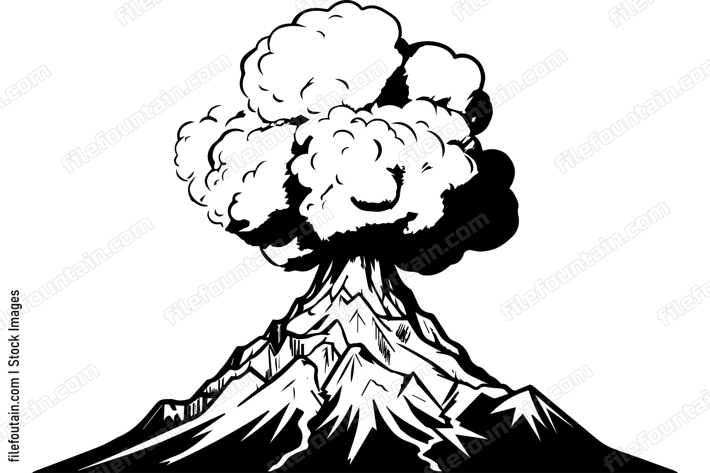 Erupting Volcano