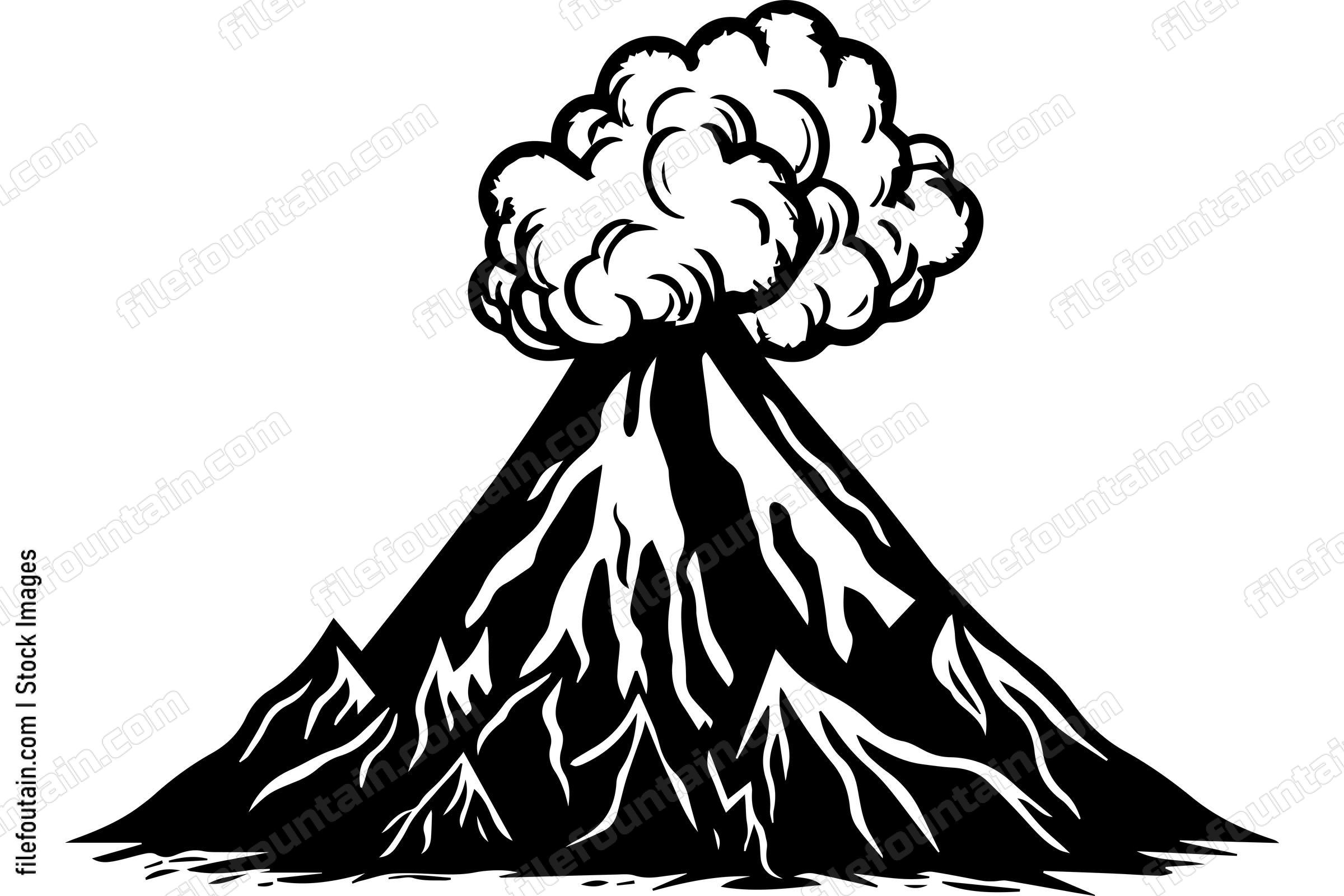 Erupting Volcano