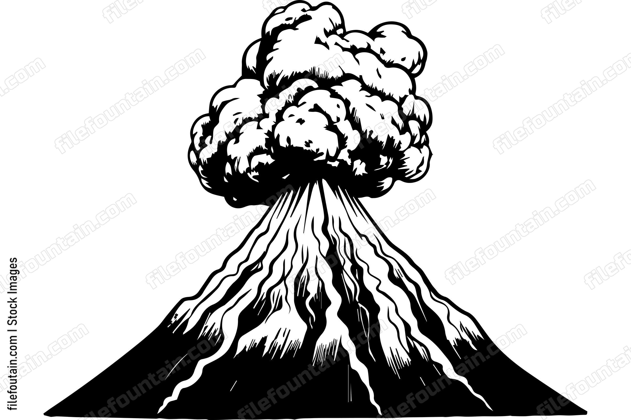 Erupting Volcano